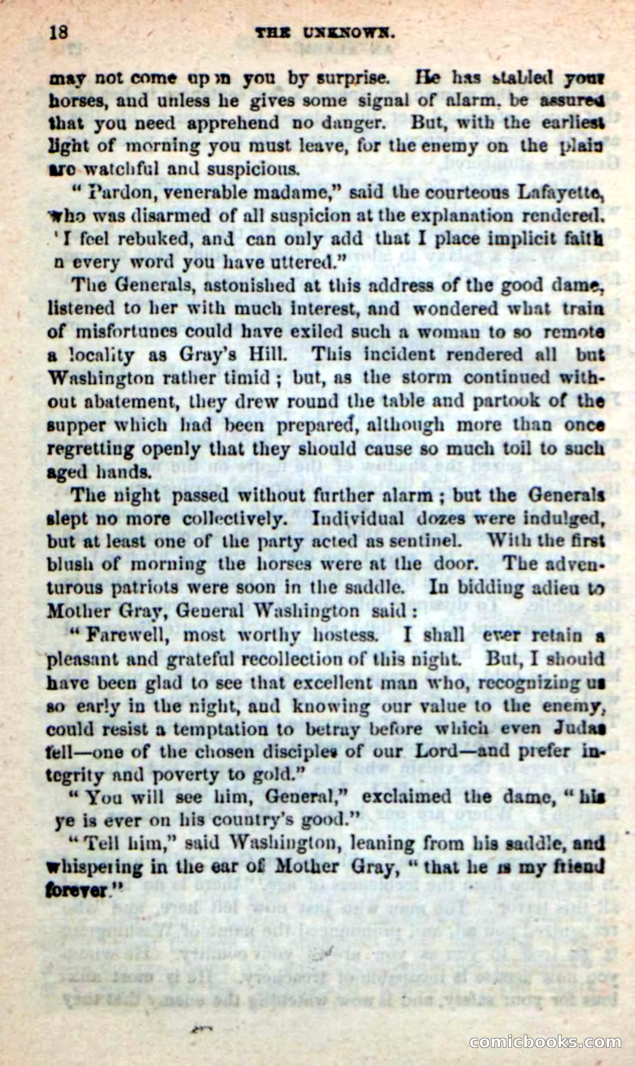 Beadle's New Dime Novels: The Unknown — page 18 of 121