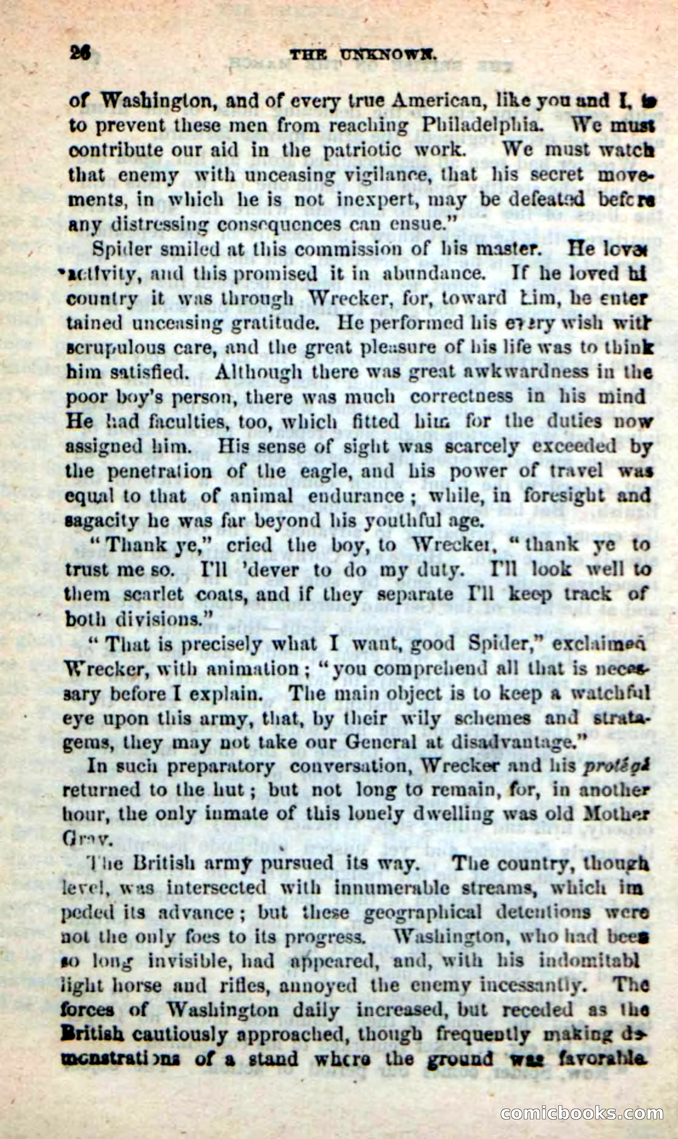 Beadle's New Dime Novels: The Unknown — page 26 of 121