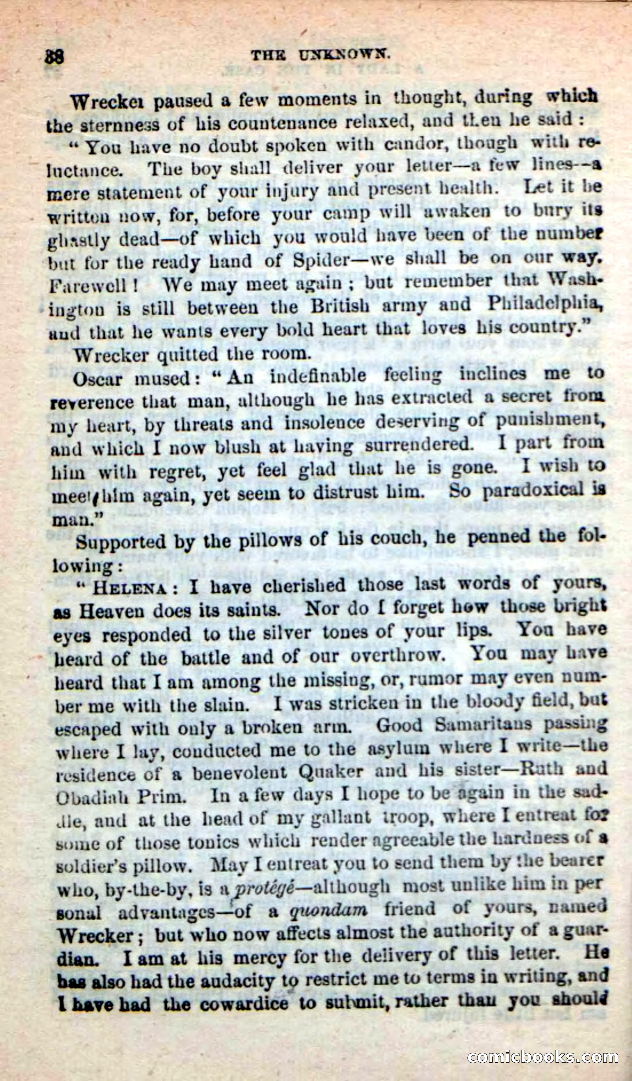Beadle's New Dime Novels: The Unknown — page 38 of 121