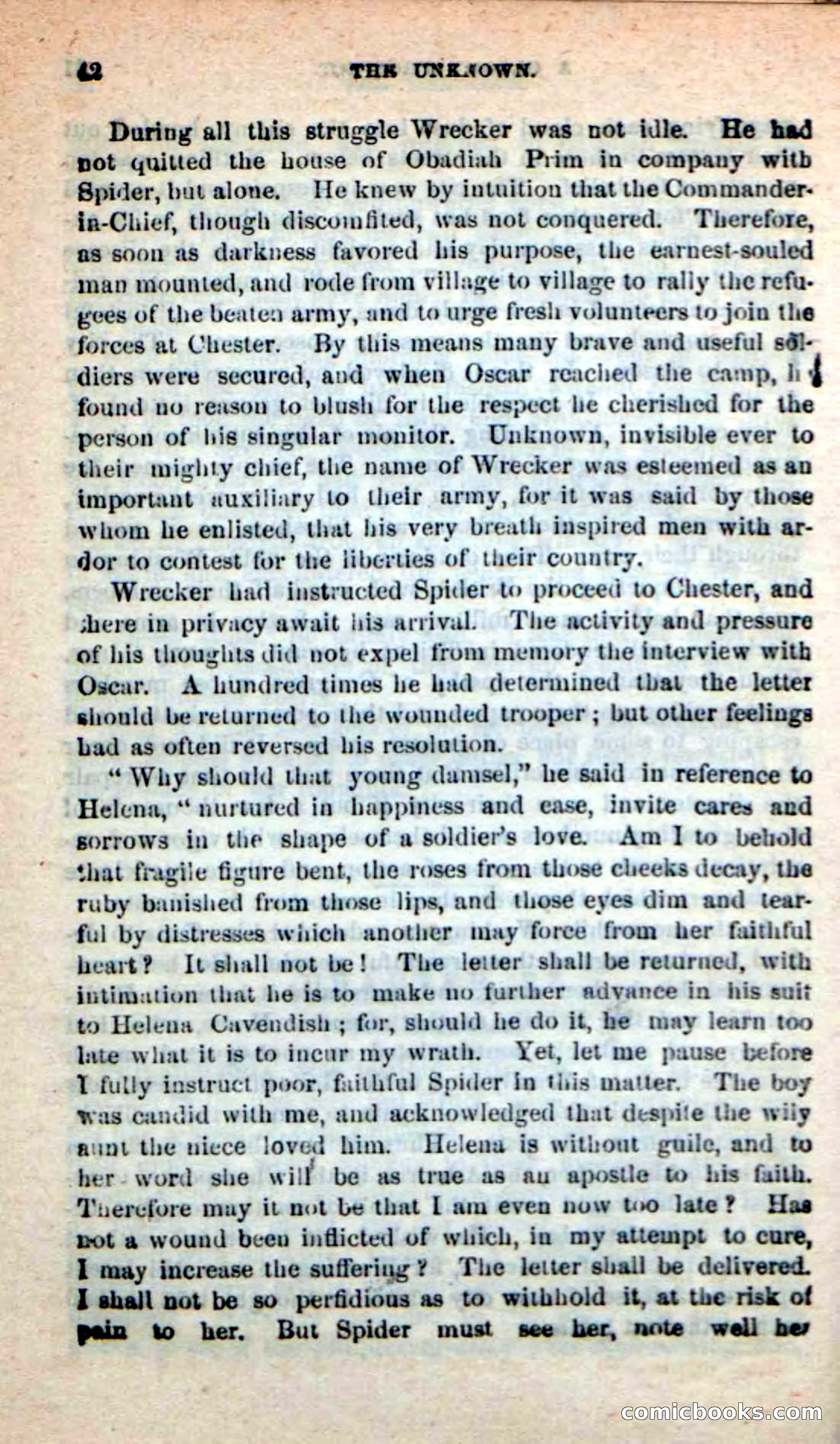 Beadle's New Dime Novels: The Unknown — page 42 of 121