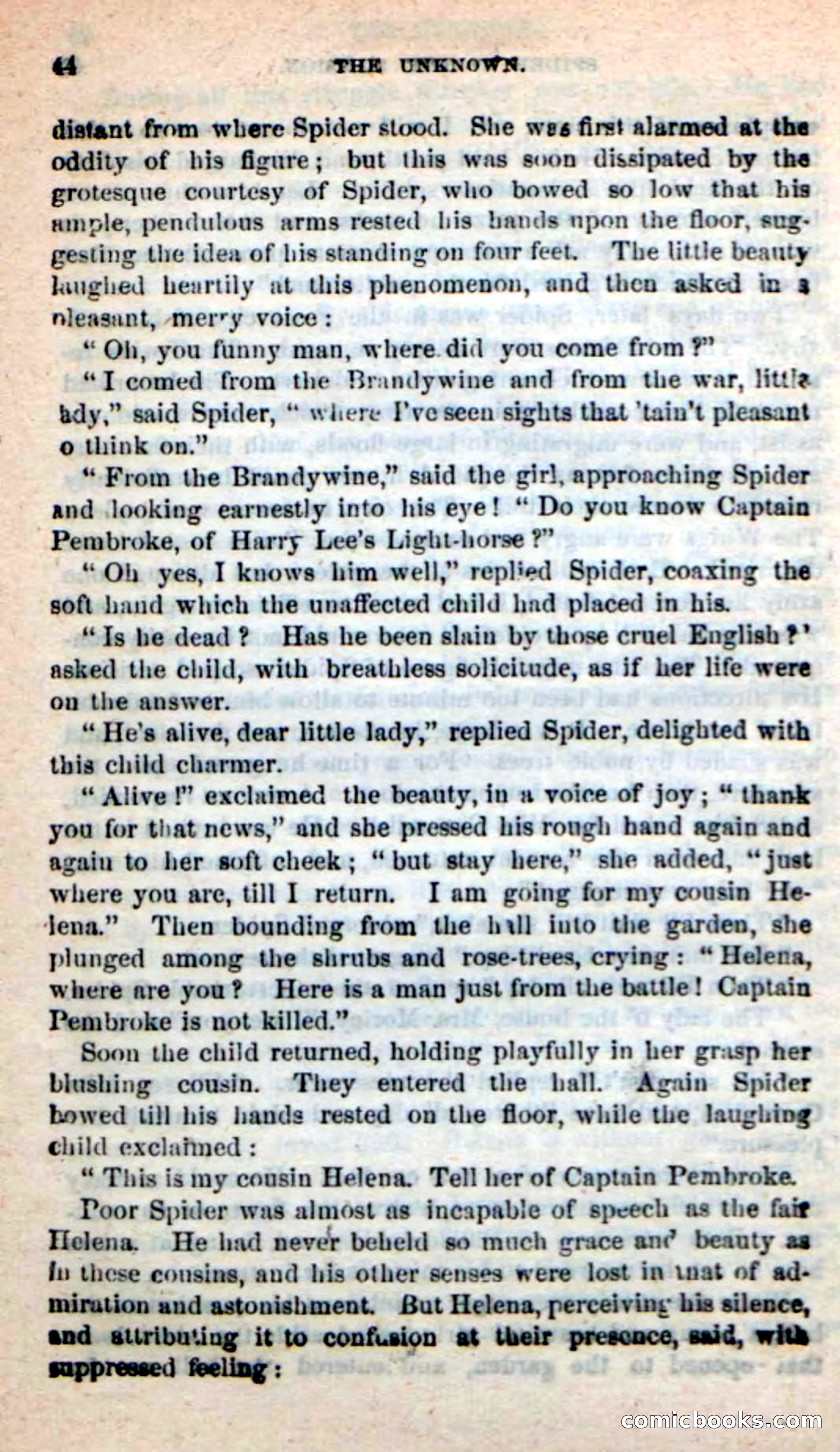 Beadle's New Dime Novels: The Unknown — page 44 of 121