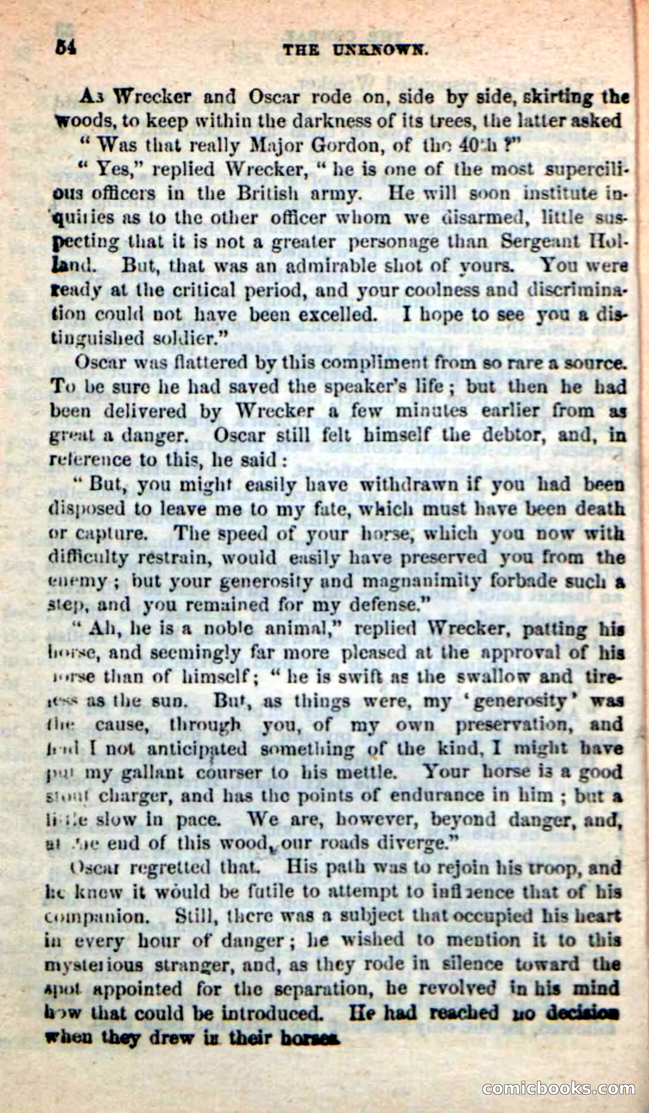 Beadle's New Dime Novels: The Unknown — page 54 of 121