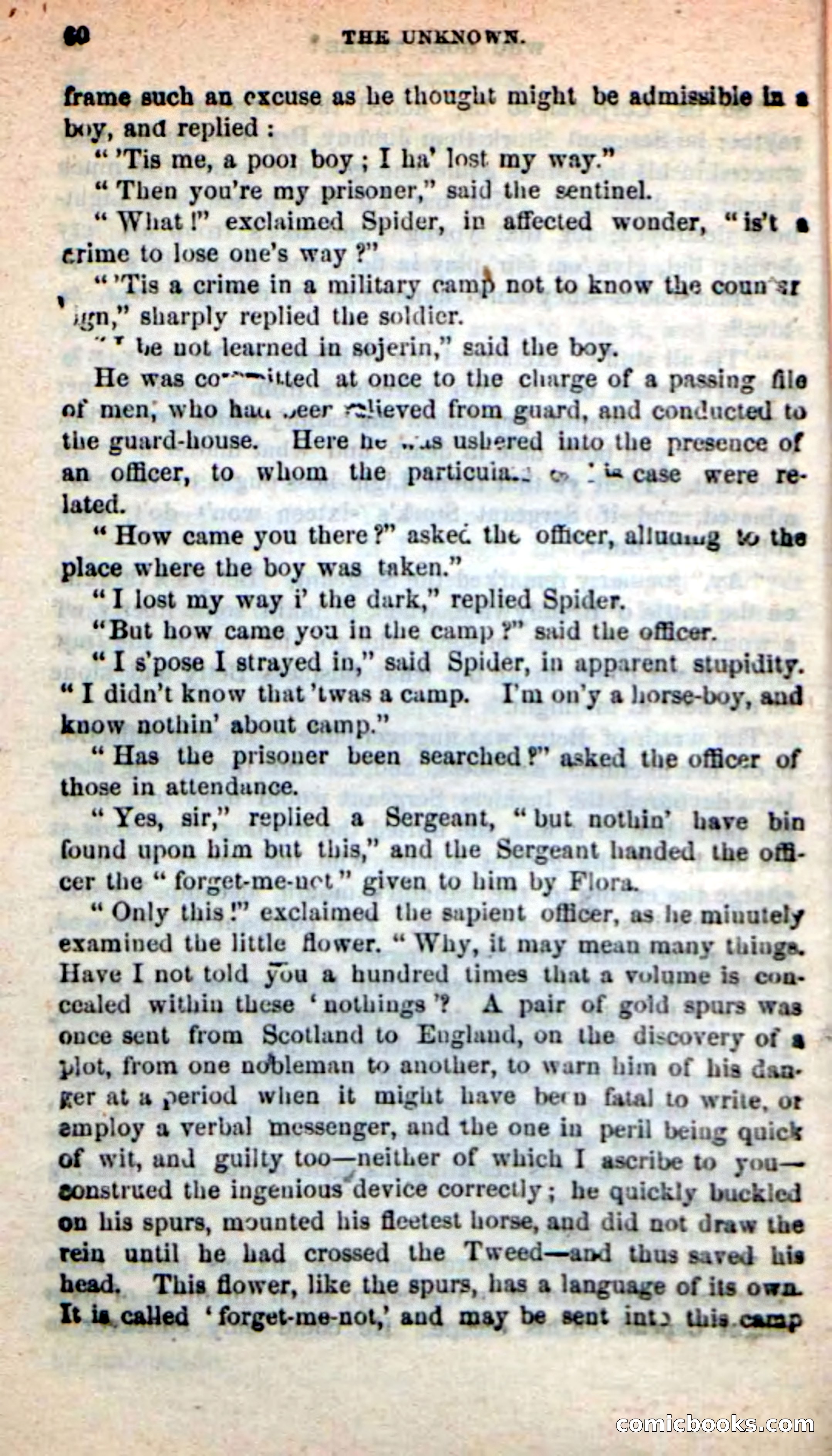 Beadle's New Dime Novels: The Unknown — page 60 of 121