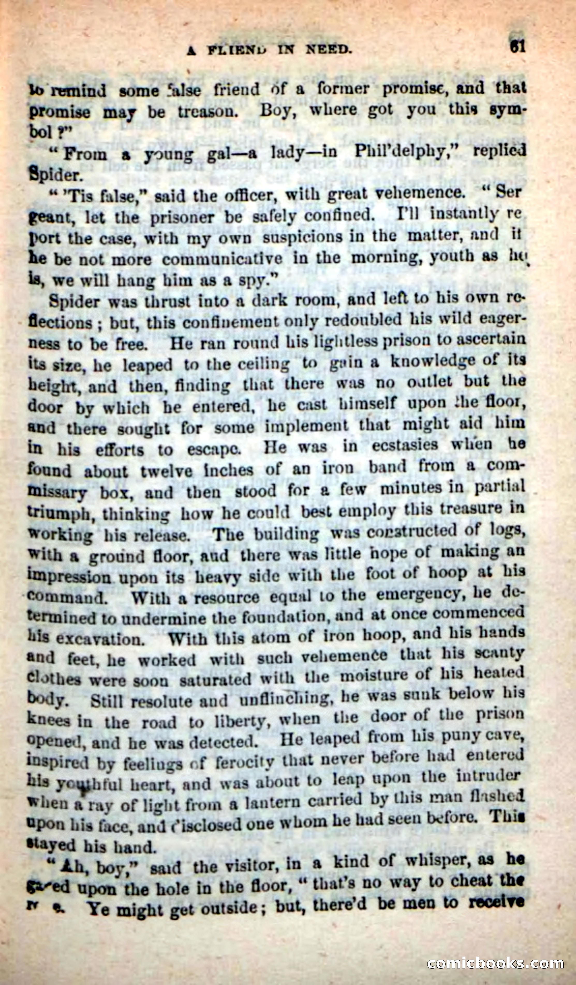 Beadle's New Dime Novels: The Unknown — page 61 of 121