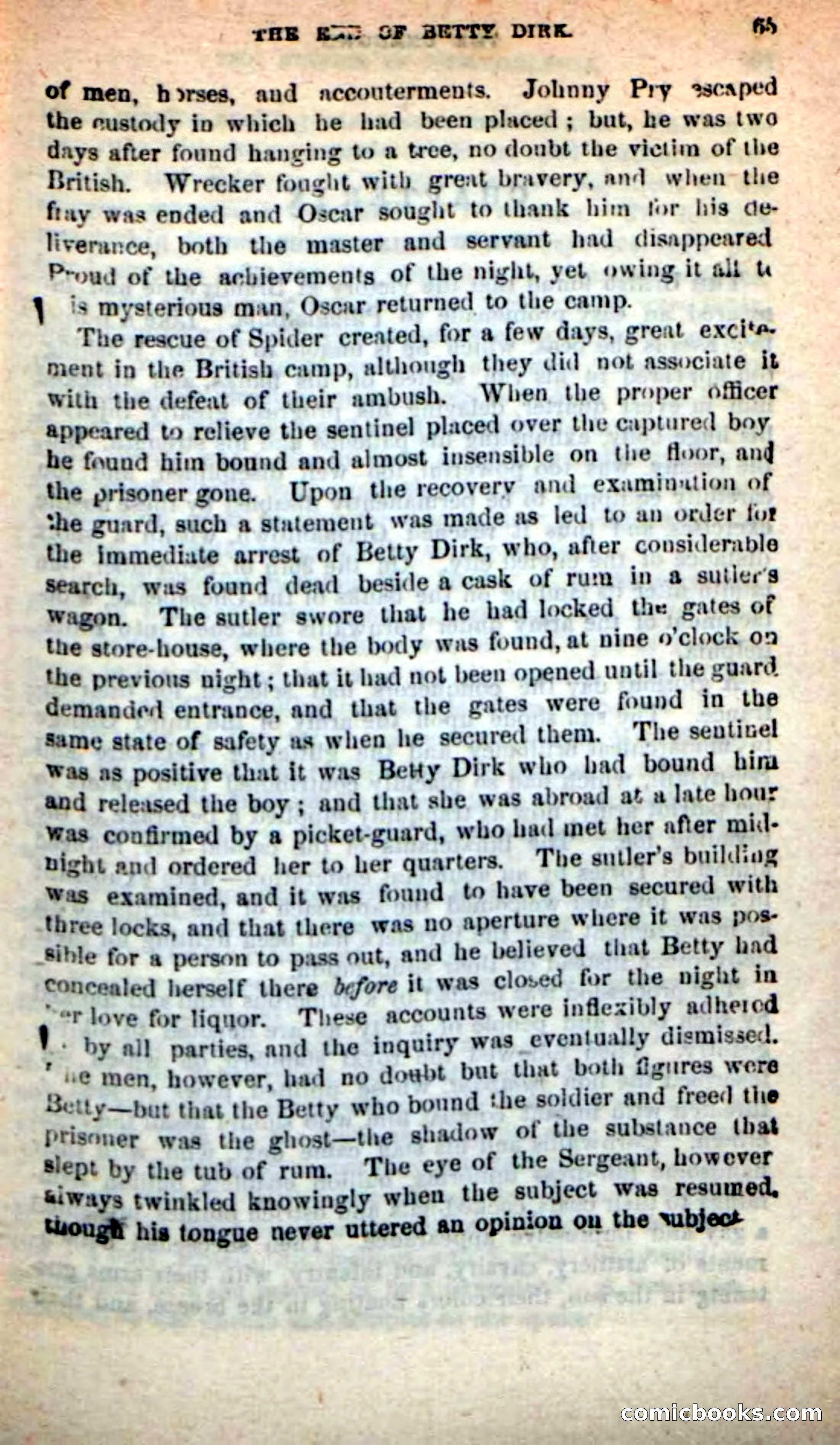 Beadle's New Dime Novels: The Unknown — page 65 of 121