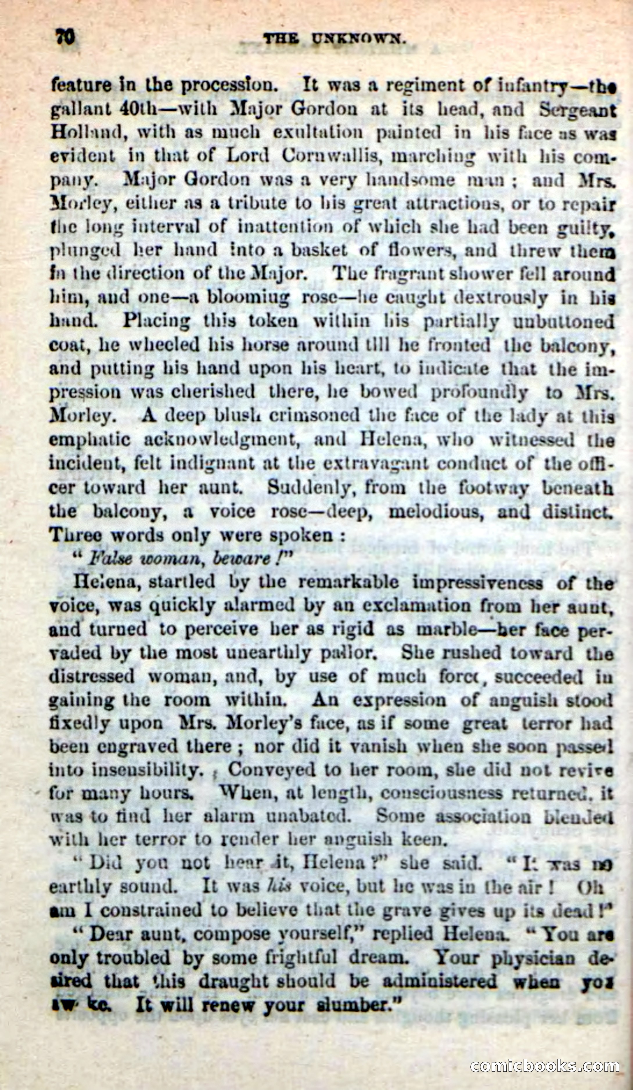 Beadle's New Dime Novels: The Unknown — page 70 of 121