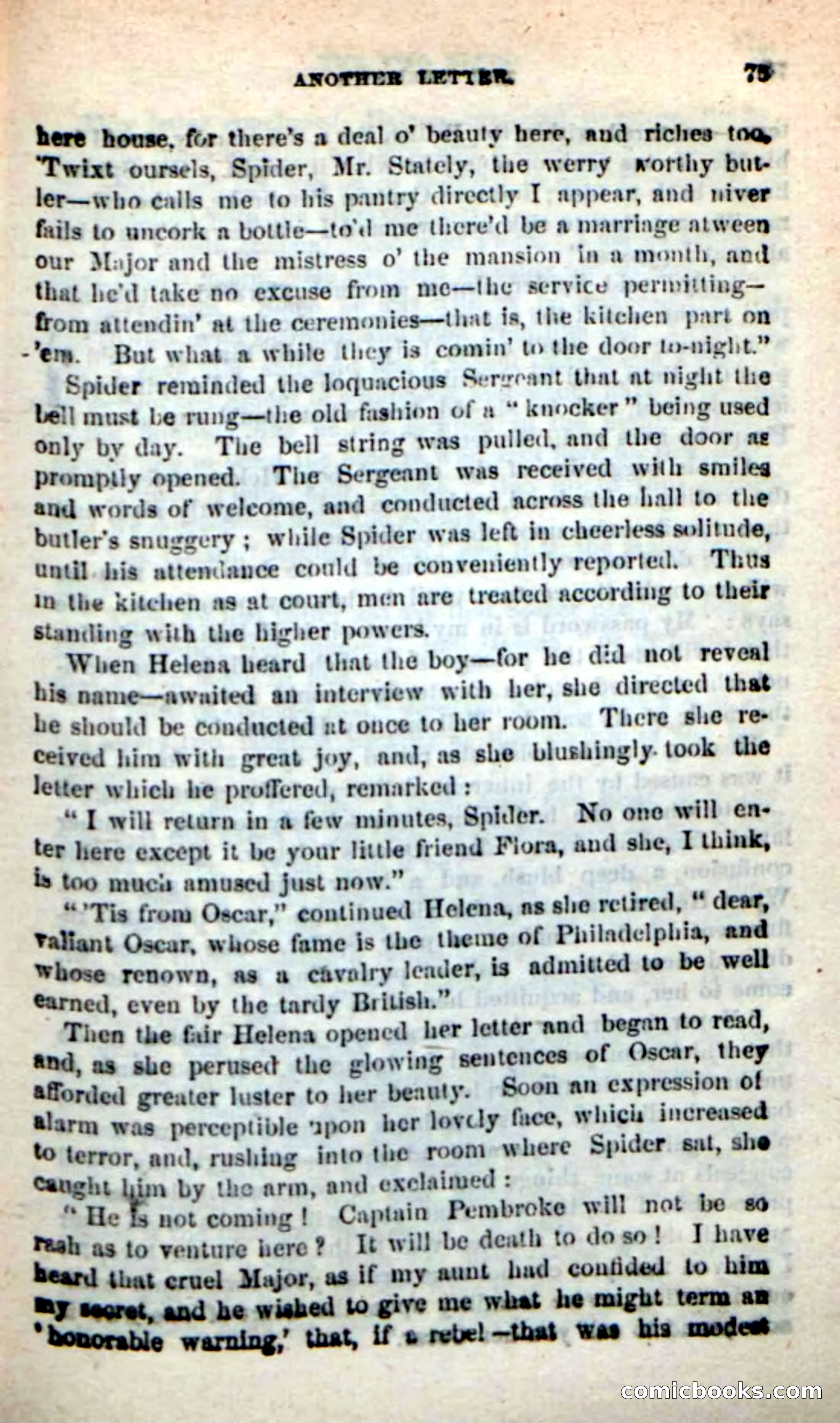Beadle's New Dime Novels: The Unknown — page 75 of 121