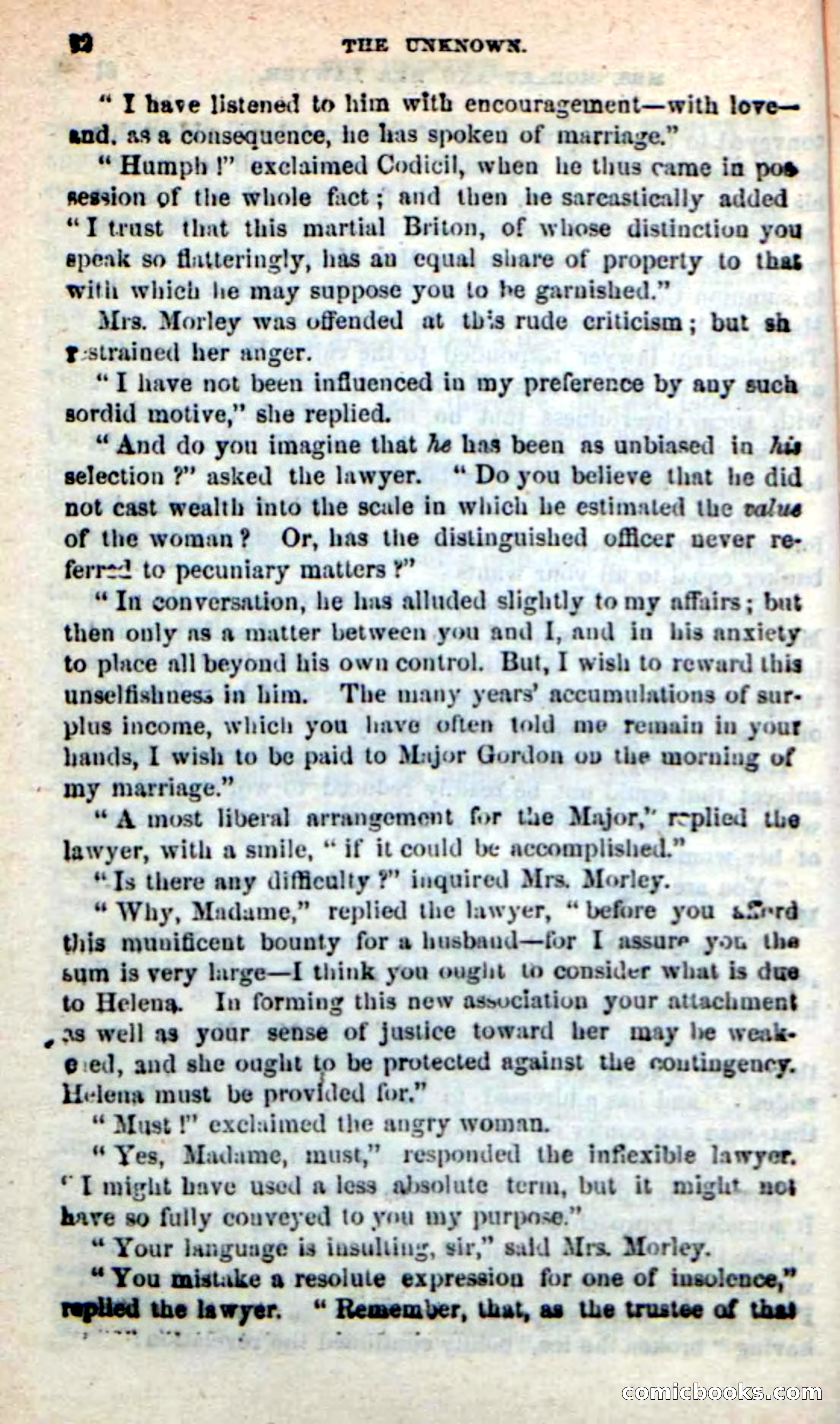 Beadle's New Dime Novels: The Unknown — page 82 of 121