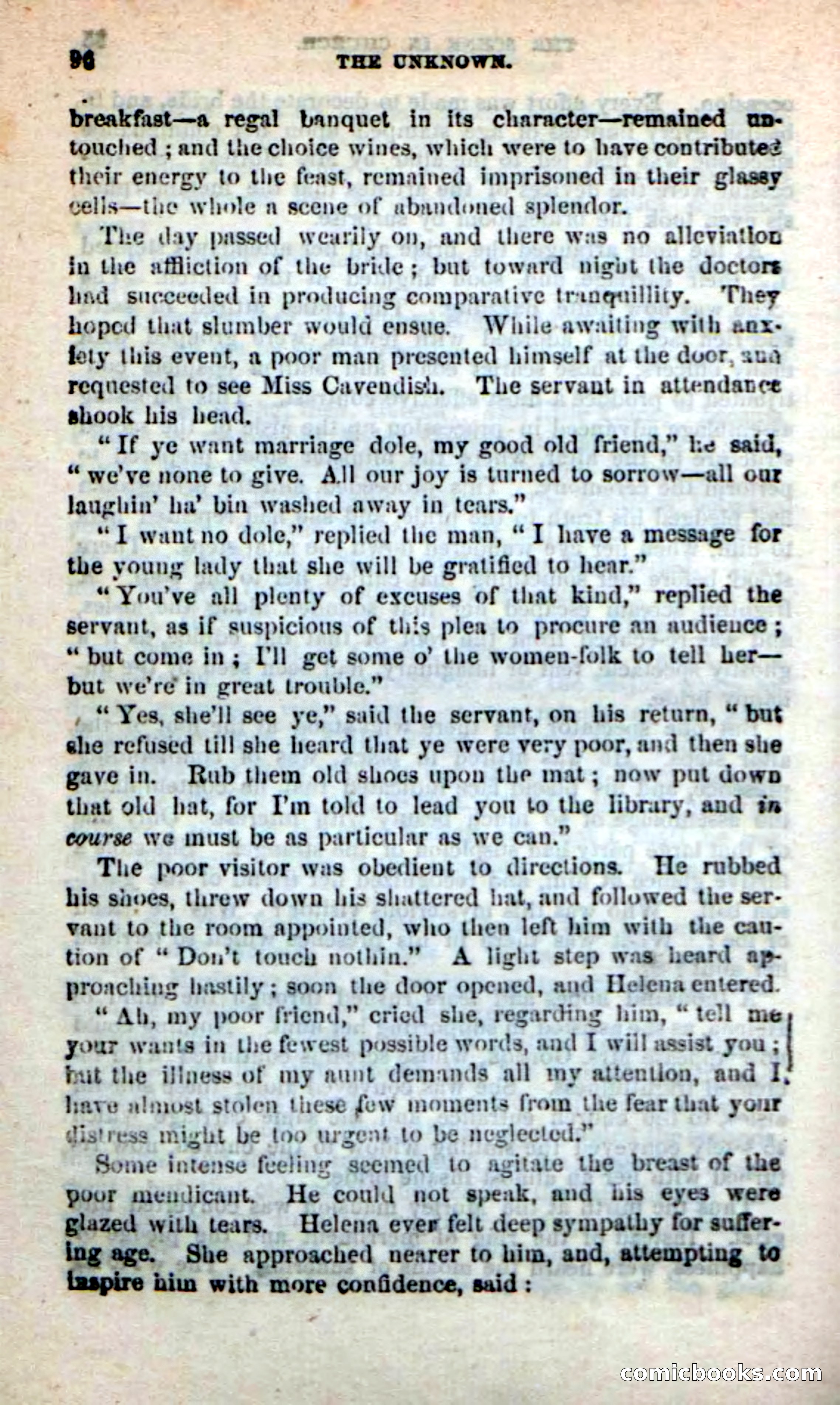 Beadle's New Dime Novels: The Unknown — page 96 of 121
