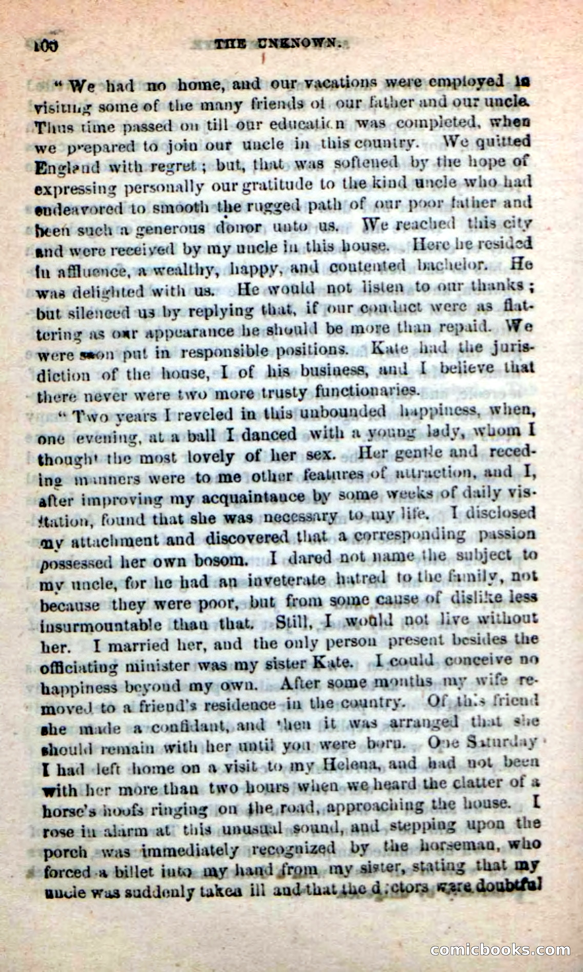 Beadle's New Dime Novels: The Unknown — page 100 of 121