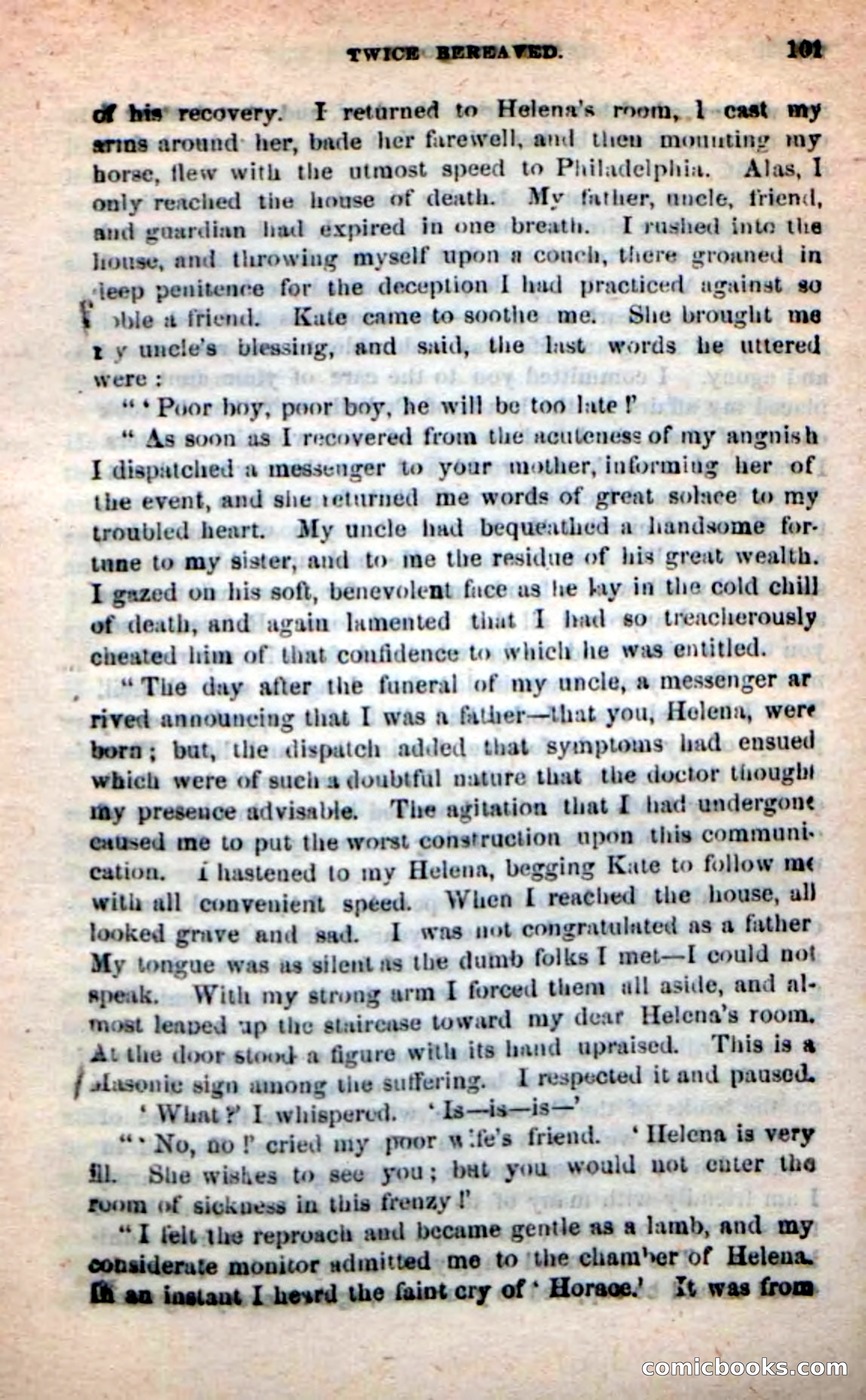 Beadle's New Dime Novels: The Unknown — page 101 of 121