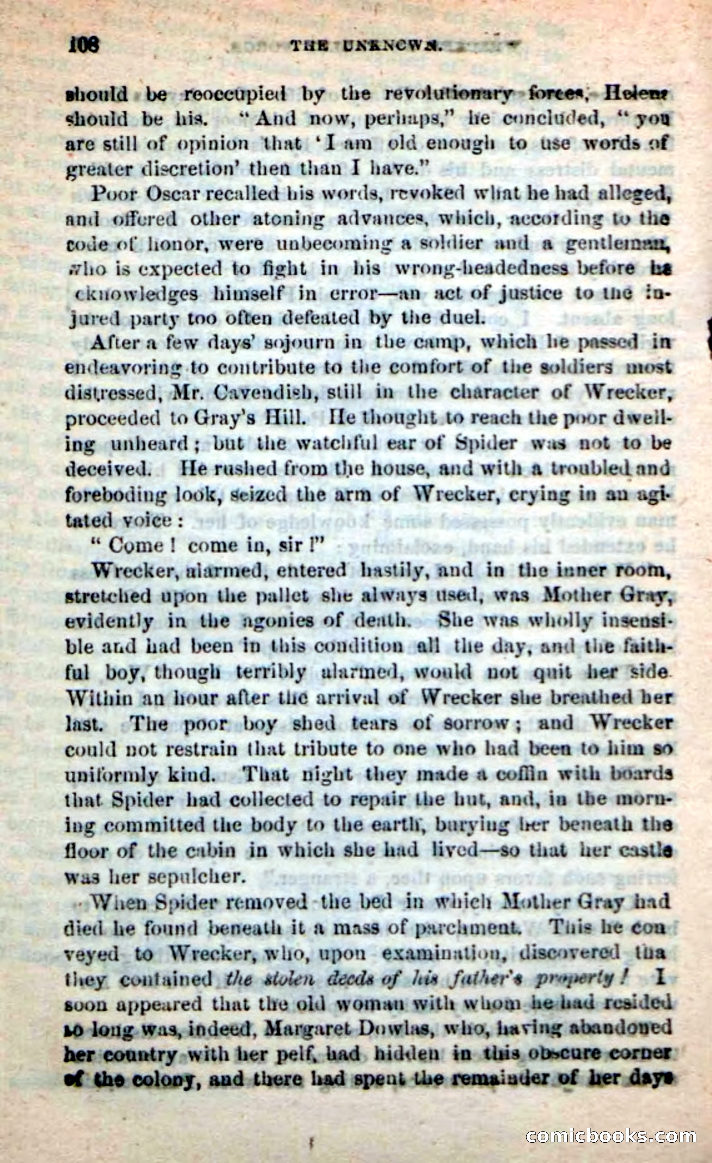 Beadle's New Dime Novels: The Unknown — page 106 of 121