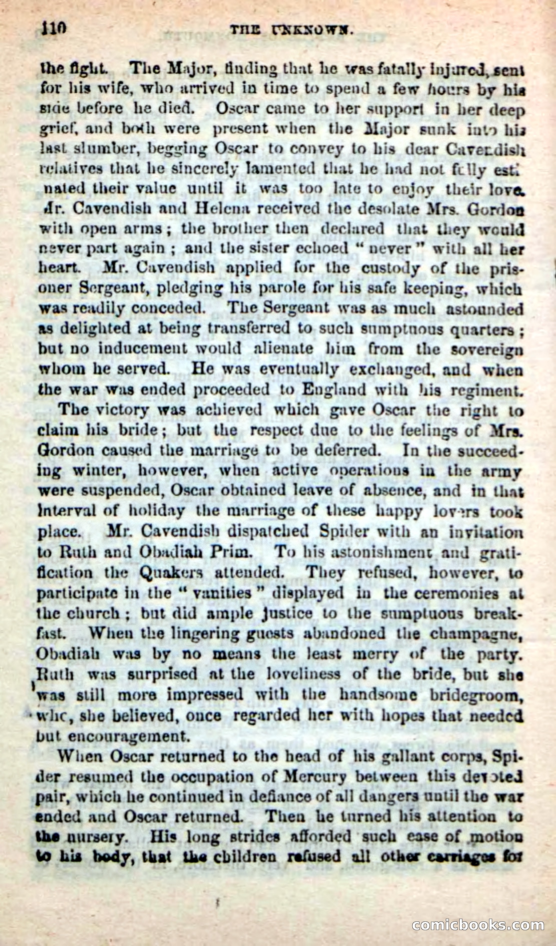 Beadle's New Dime Novels: The Unknown — page 108 of 121