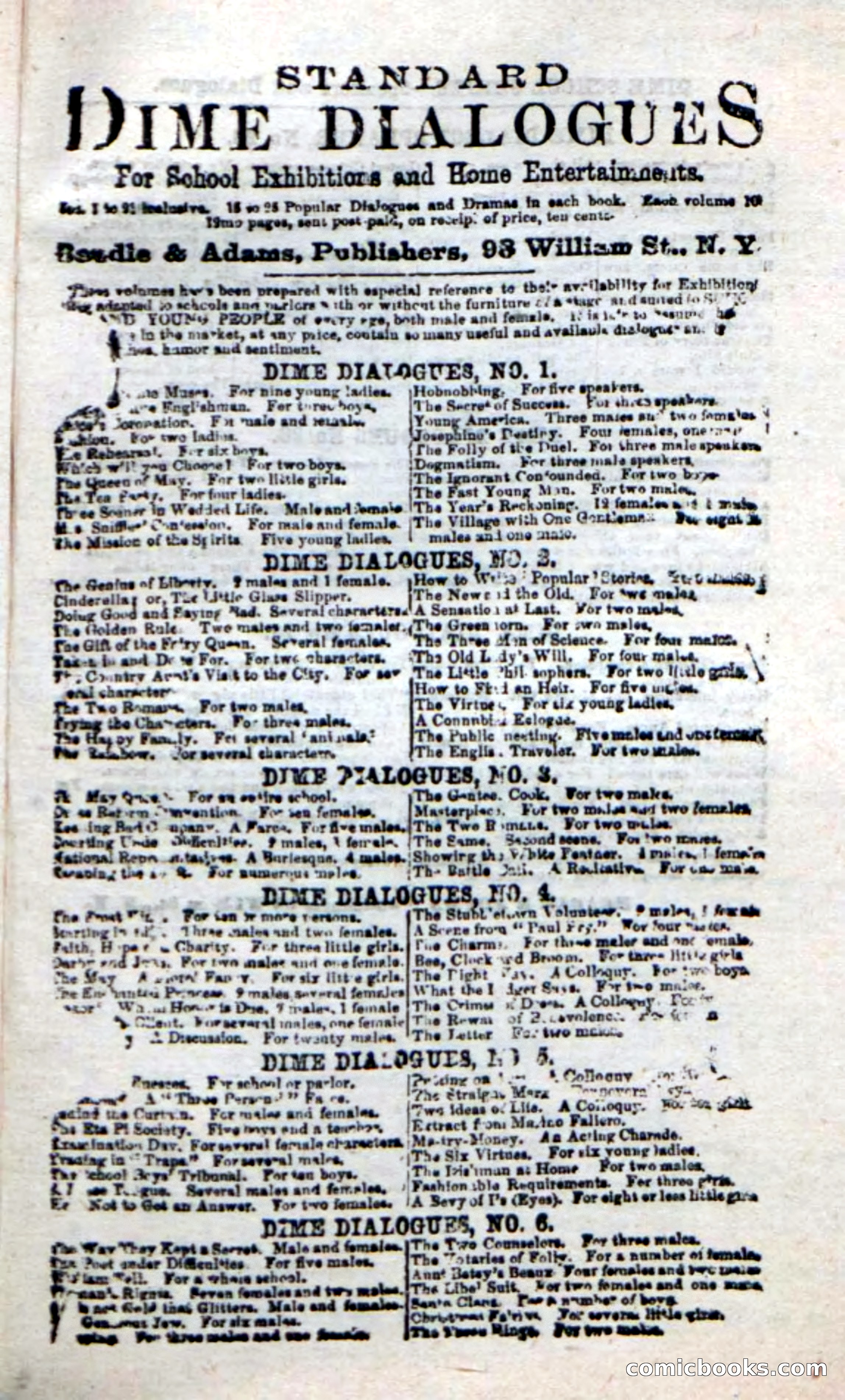 Beadle's New Dime Novels: The Unknown — page 118 of 121