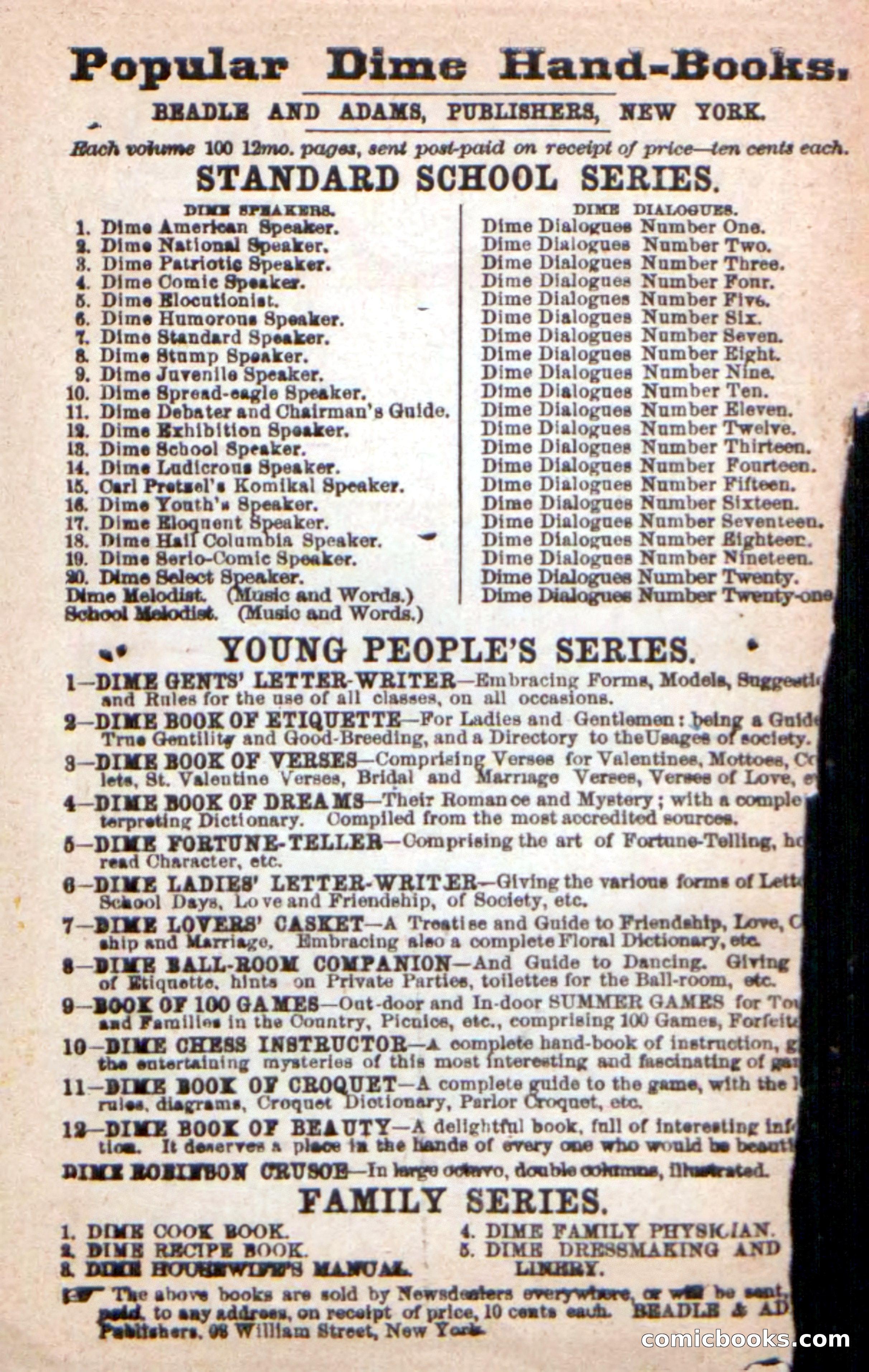 Beadle's New Dime Novels: Rangers of the Mohawk — page 2 of 108