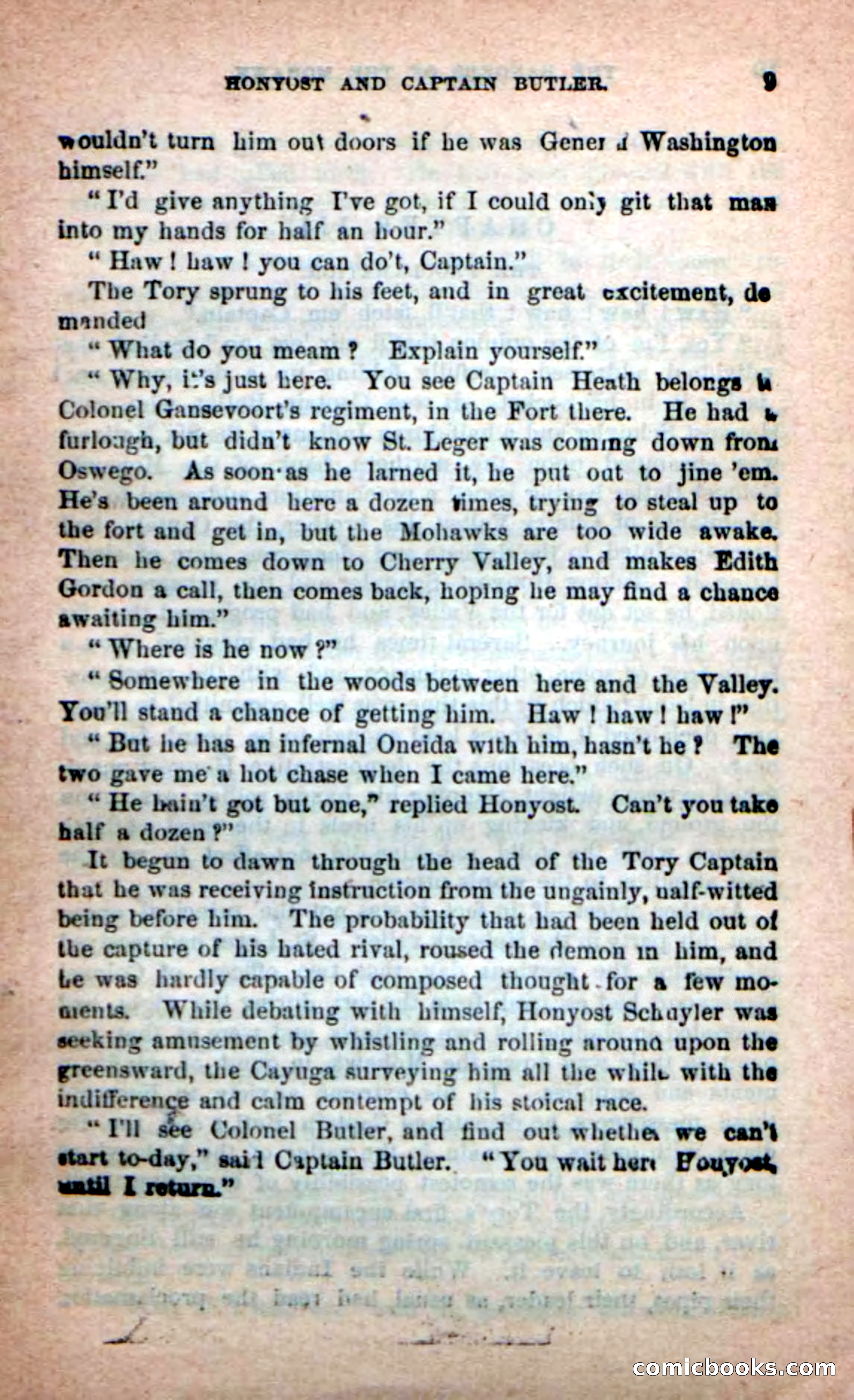 Beadle's New Dime Novels: Rangers of the Mohawk — page 9 of 108