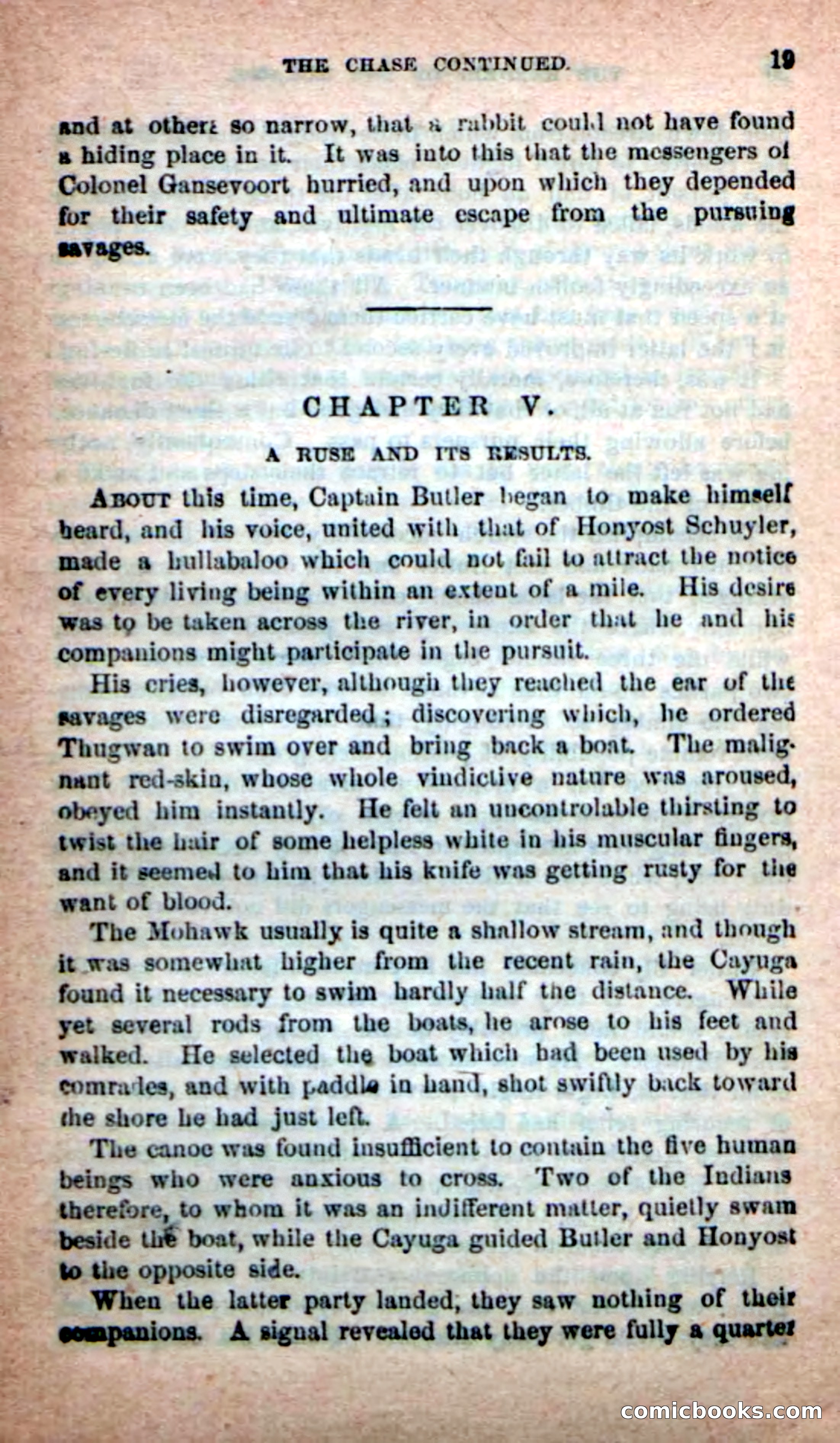 Beadle's New Dime Novels: Rangers of the Mohawk — page 19 of 108