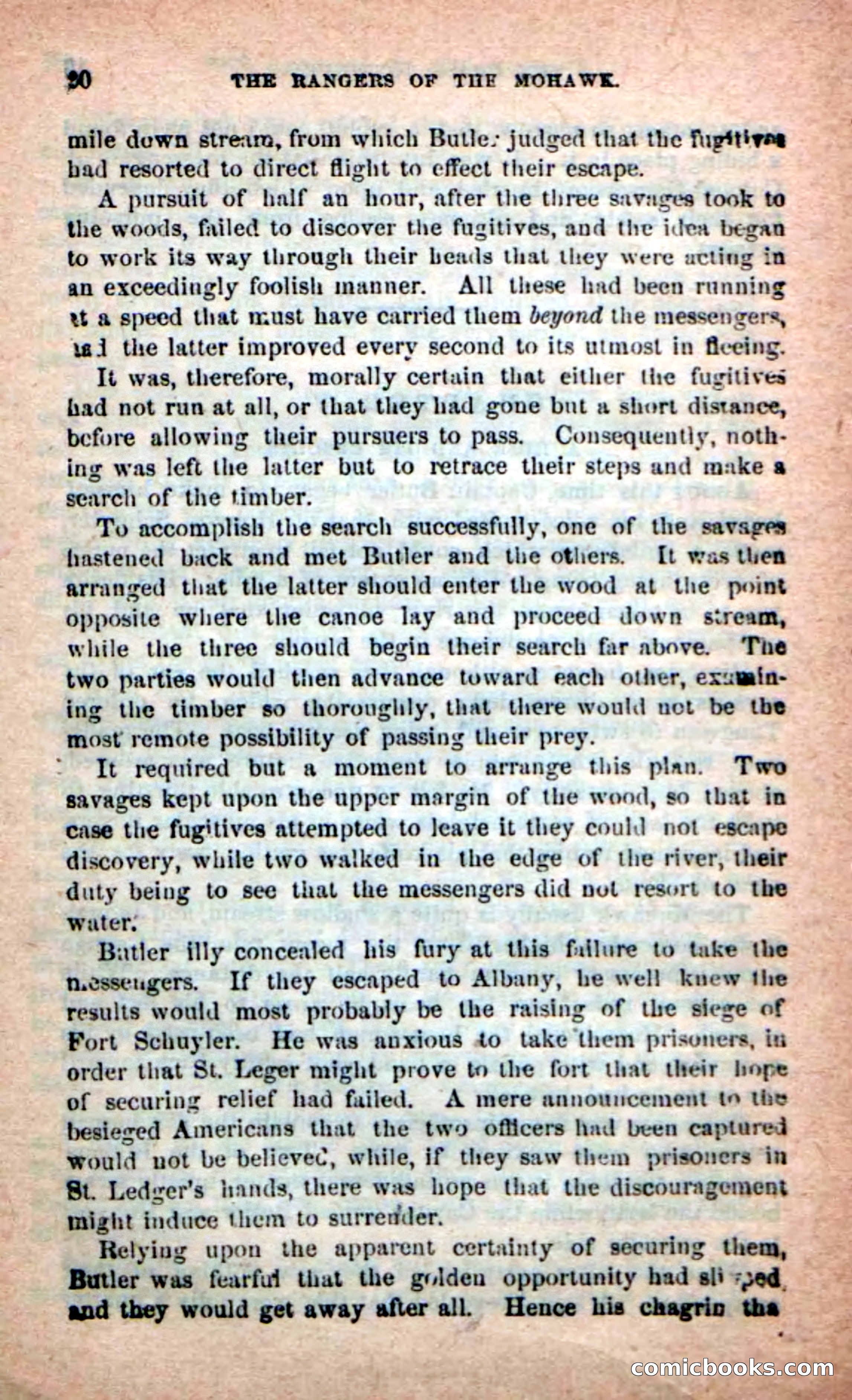 Beadle's New Dime Novels: Rangers of the Mohawk — page 20 of 108