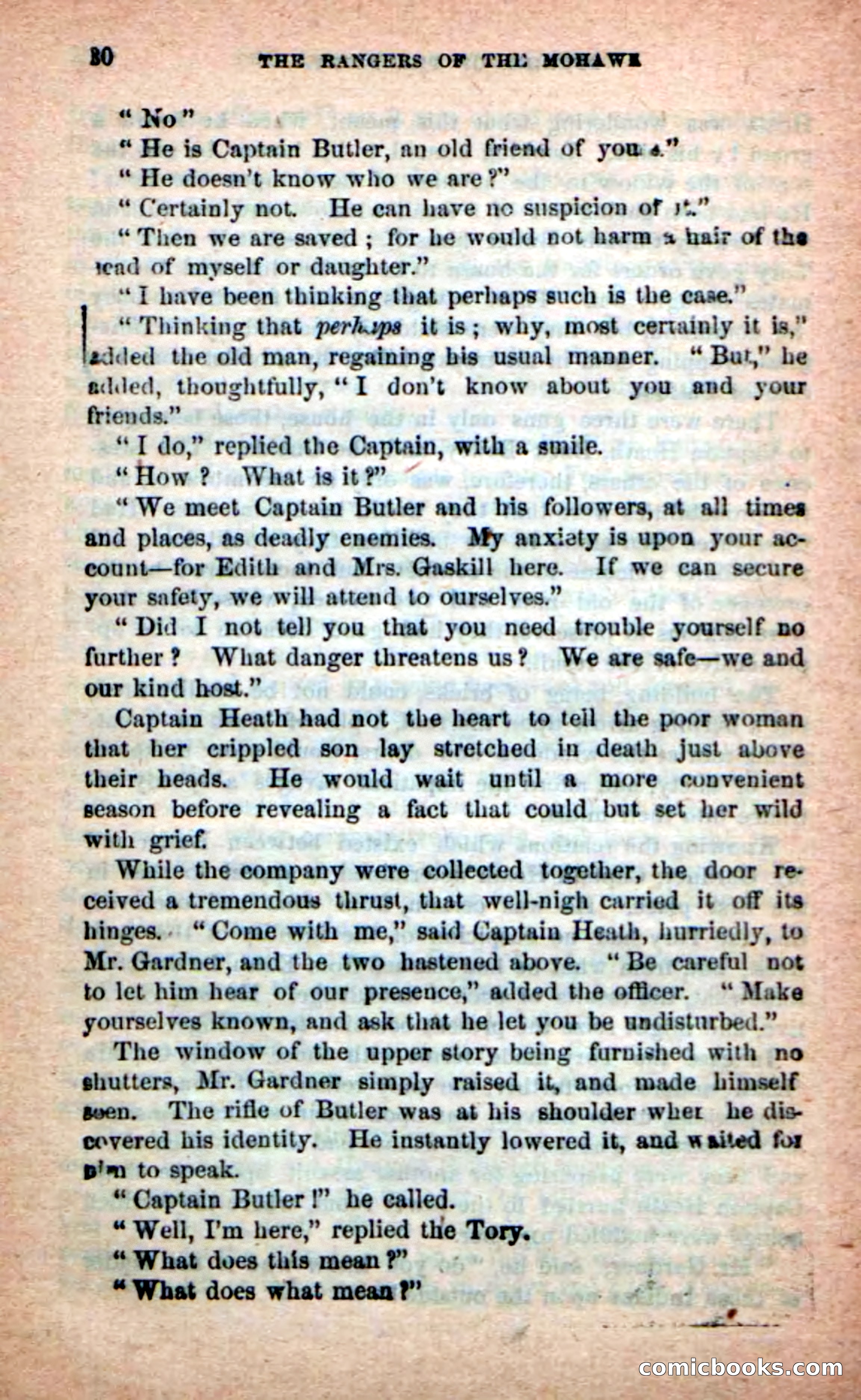 Beadle's New Dime Novels: Rangers of the Mohawk — page 30 of 108