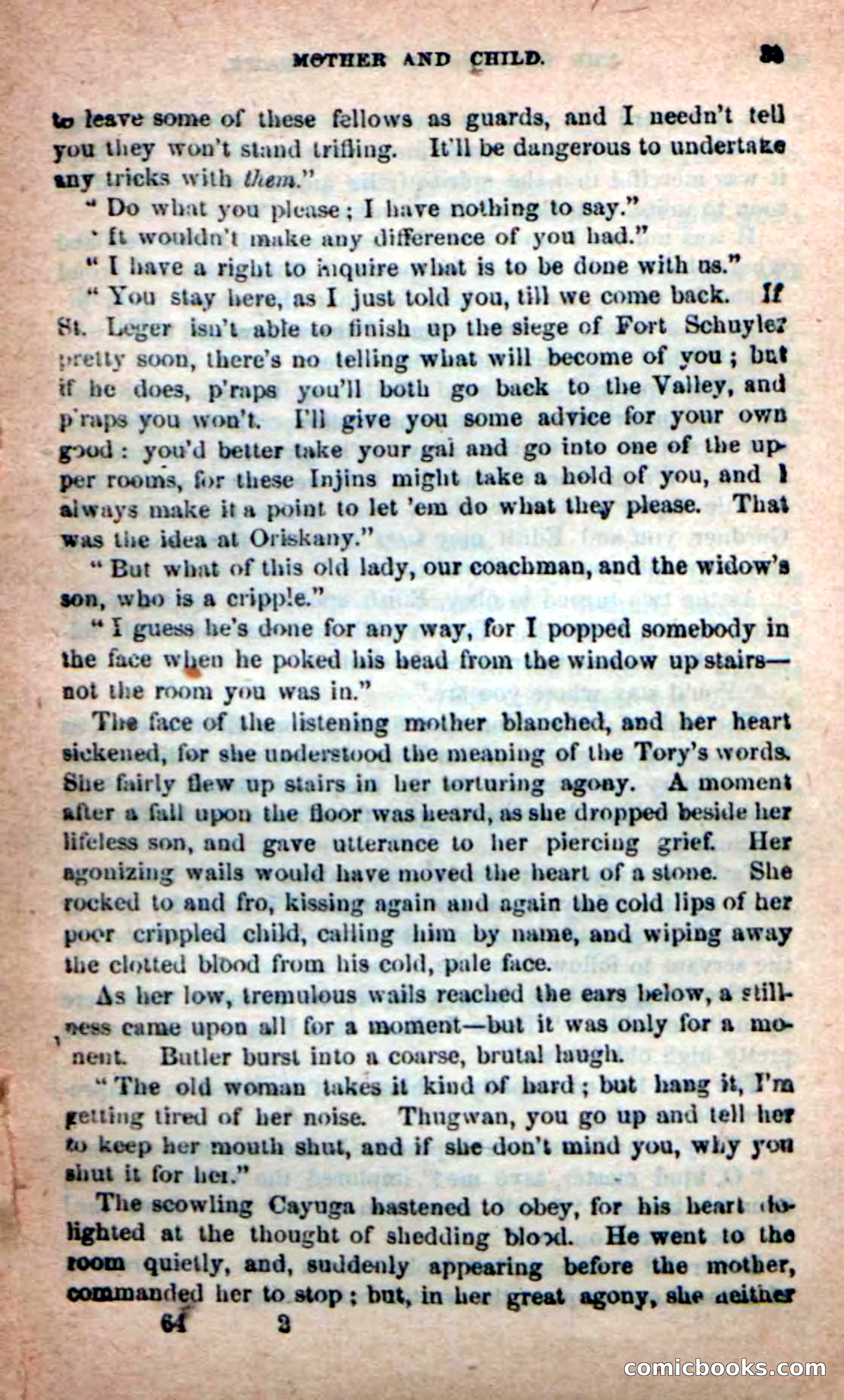 Beadle's New Dime Novels: Rangers of the Mohawk — page 33 of 108
