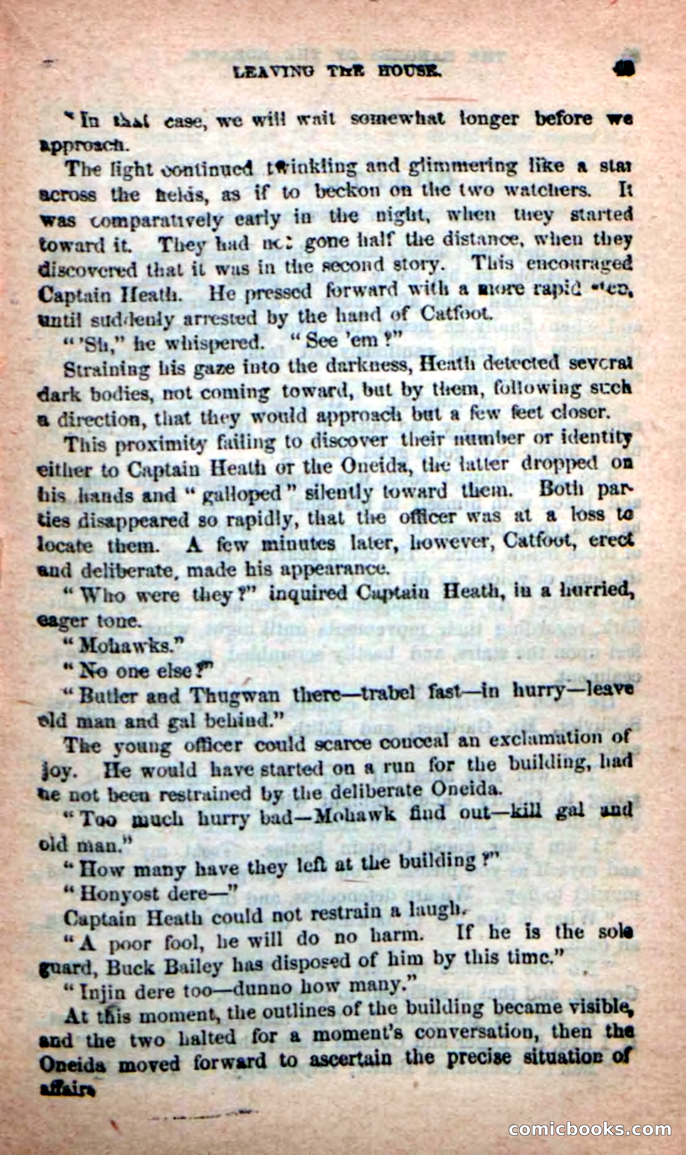Beadle's New Dime Novels: Rangers of the Mohawk — page 49 of 108