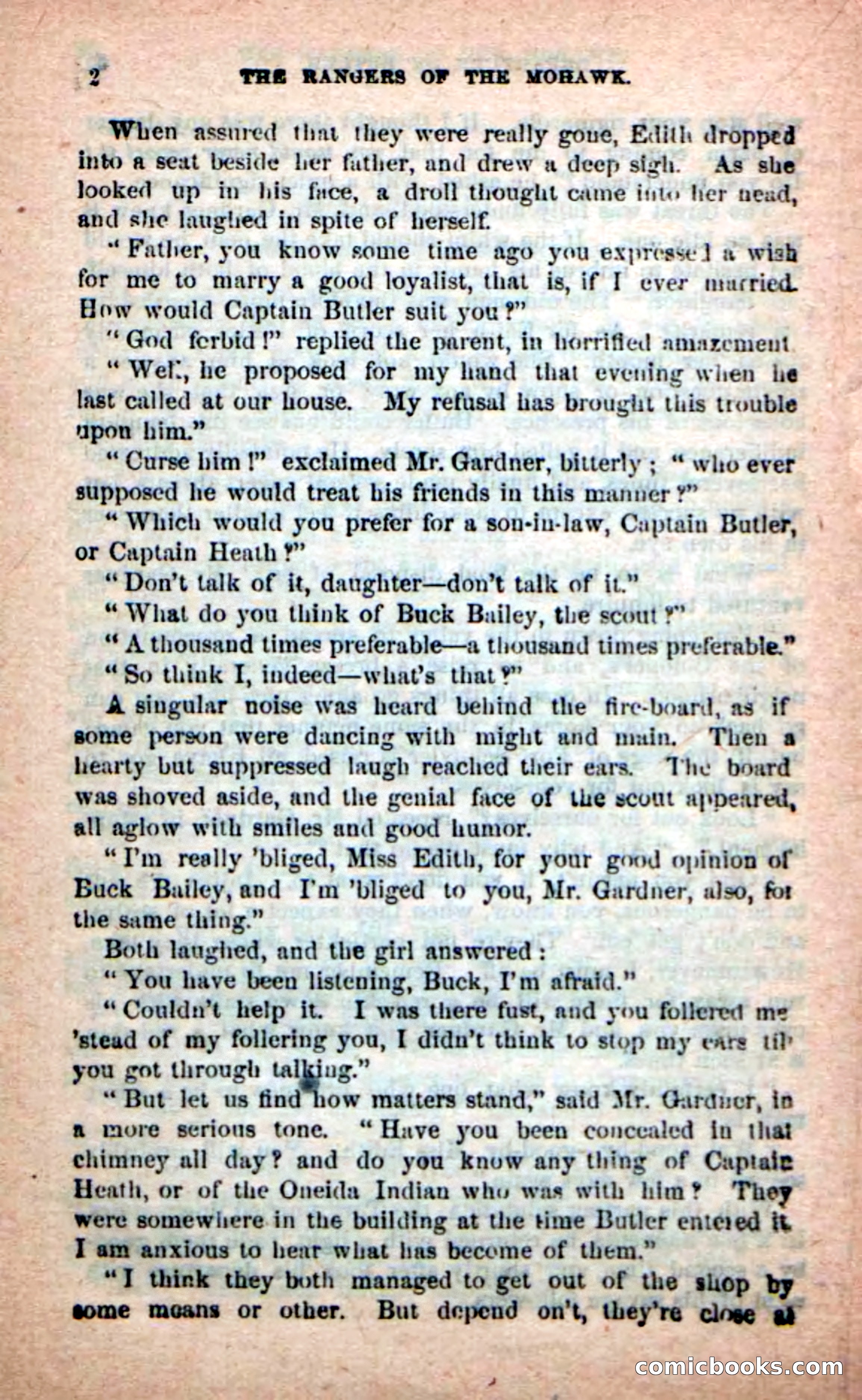 Beadle's New Dime Novels: Rangers of the Mohawk — page 52 of 108