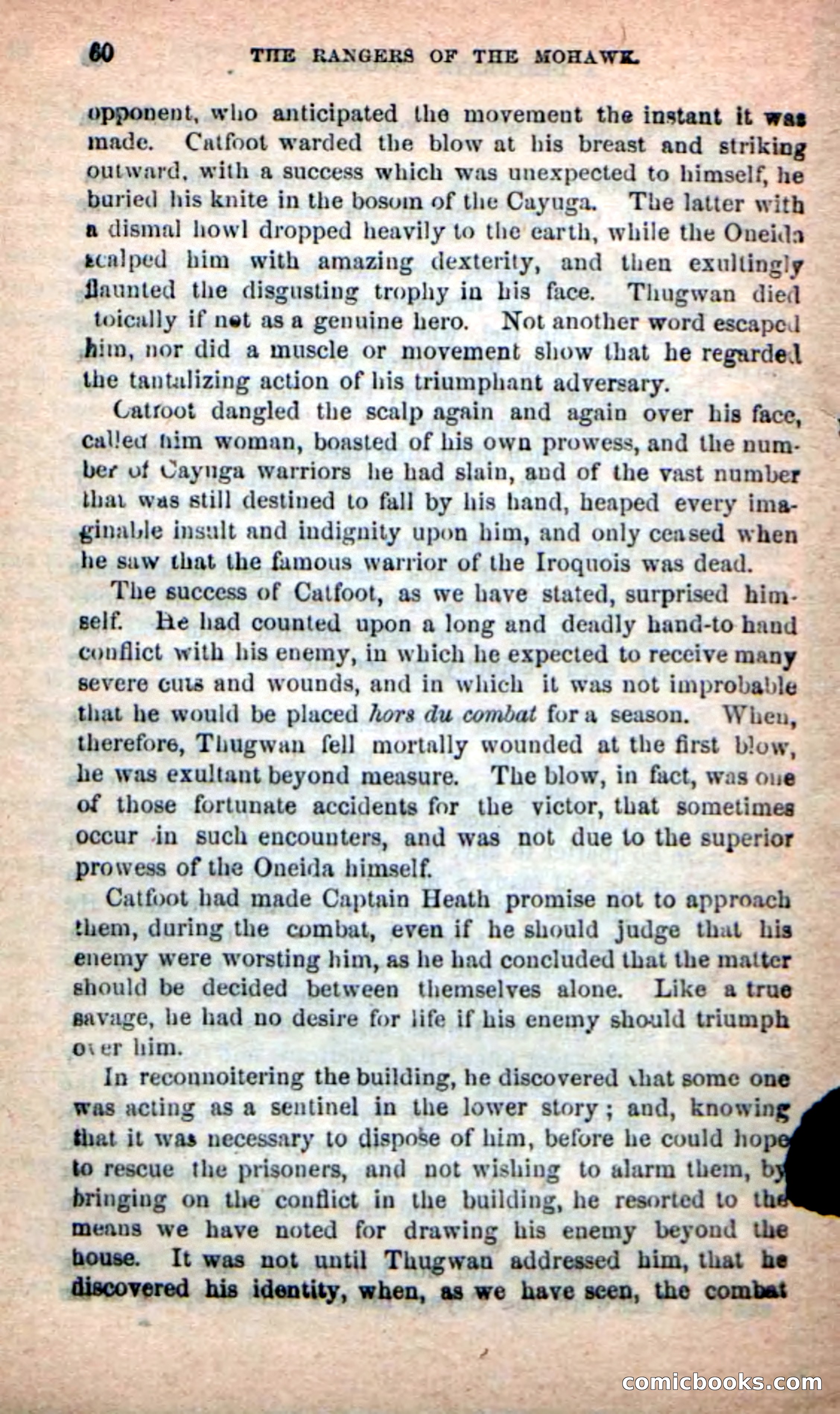 Beadle's New Dime Novels: Rangers of the Mohawk — page 60 of 108