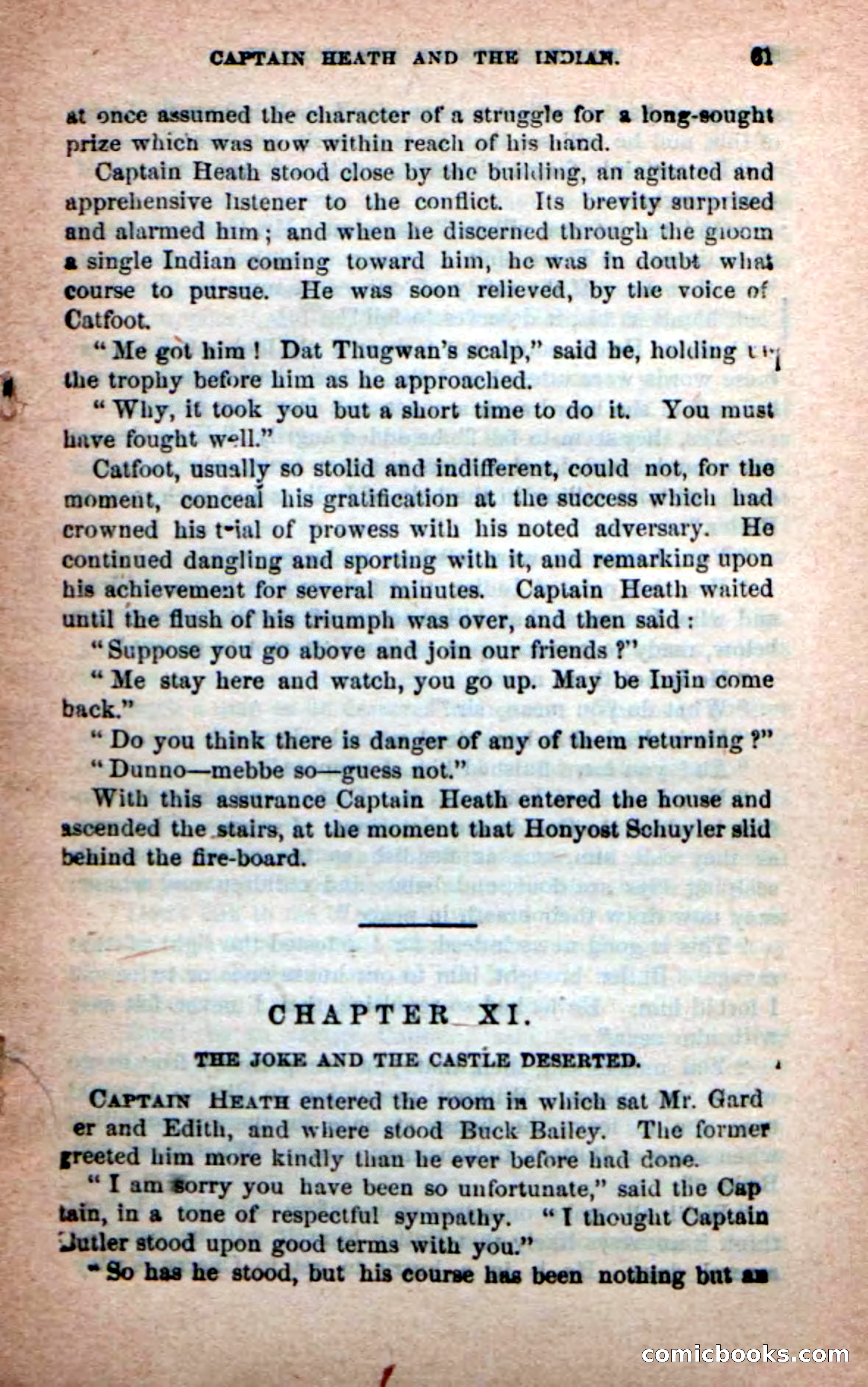 Beadle's New Dime Novels: Rangers of the Mohawk — page 61 of 108