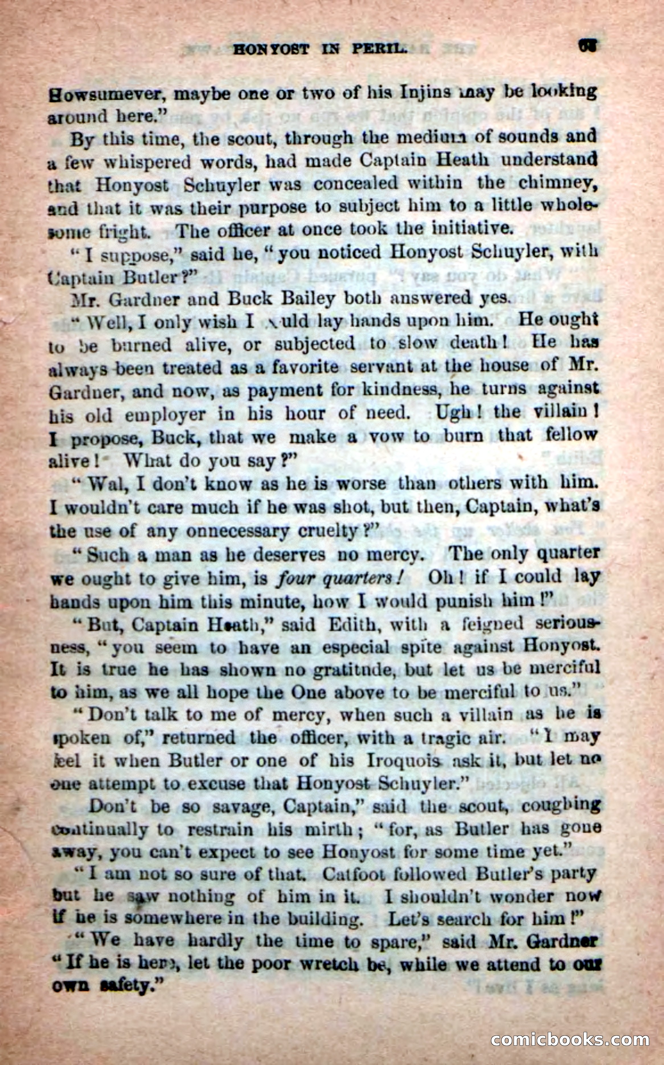 Beadle's New Dime Novels: Rangers of the Mohawk — page 63 of 108