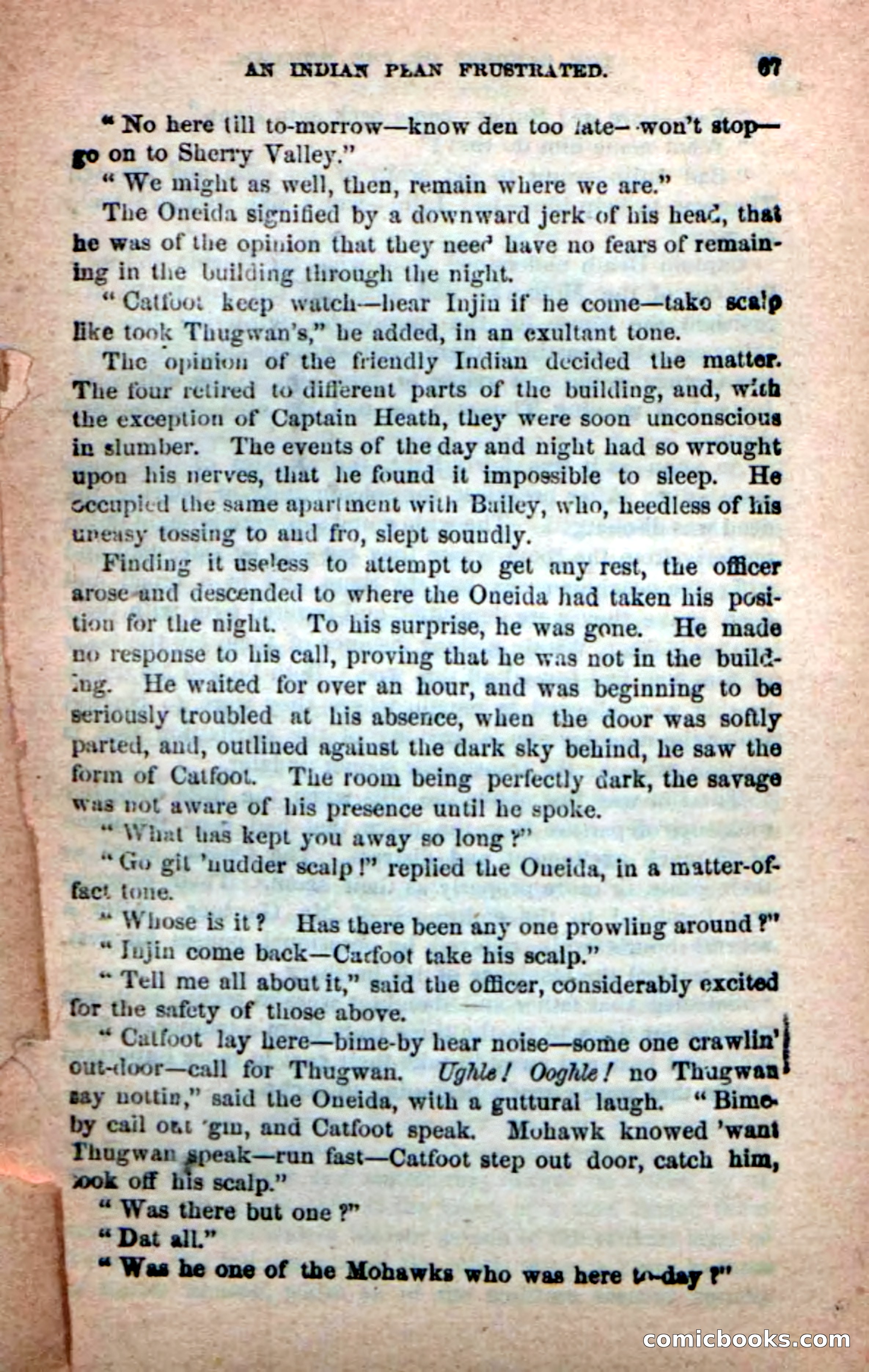Beadle's New Dime Novels: Rangers of the Mohawk — page 67 of 108