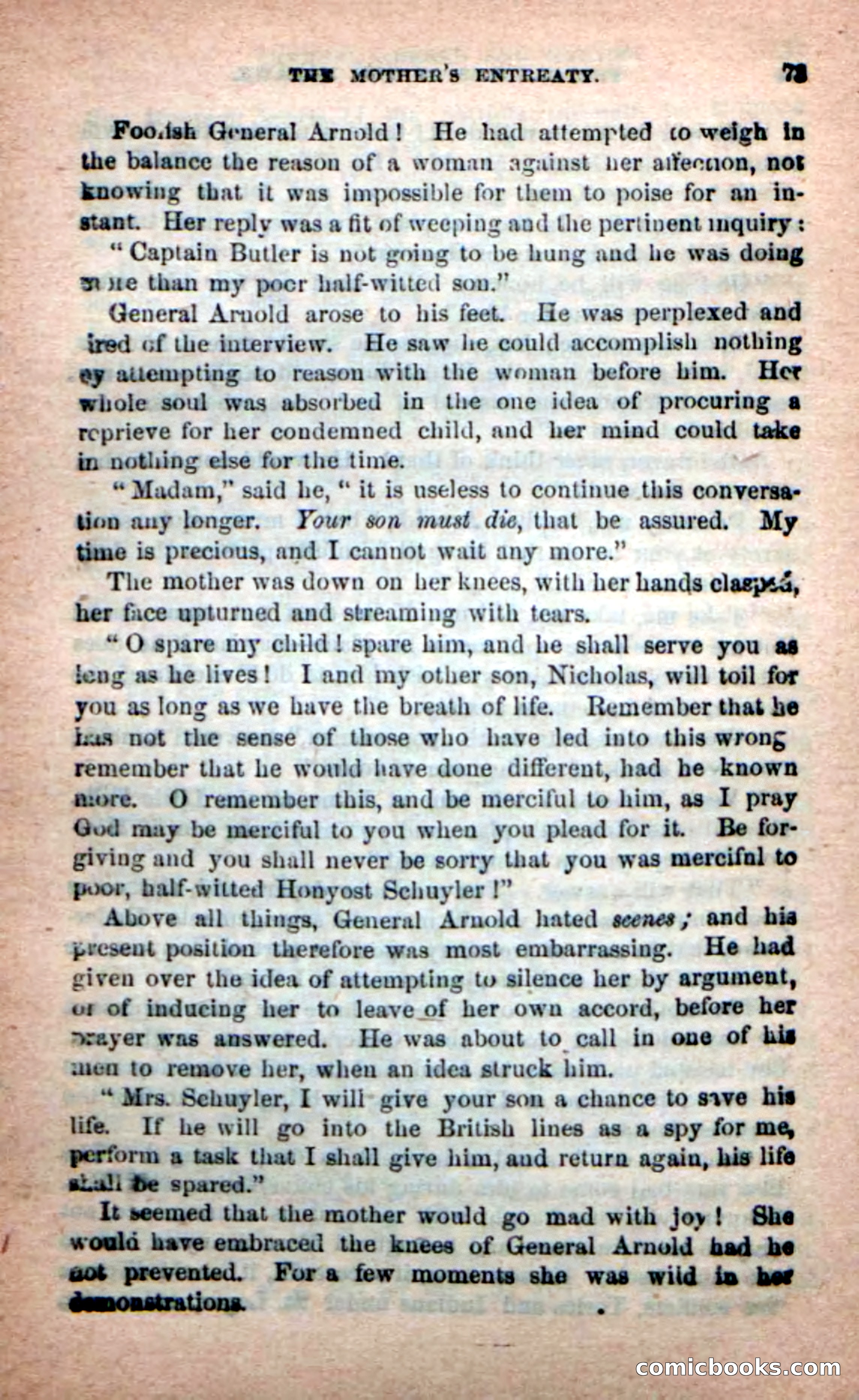 Beadle's New Dime Novels: Rangers of the Mohawk — page 73 of 108