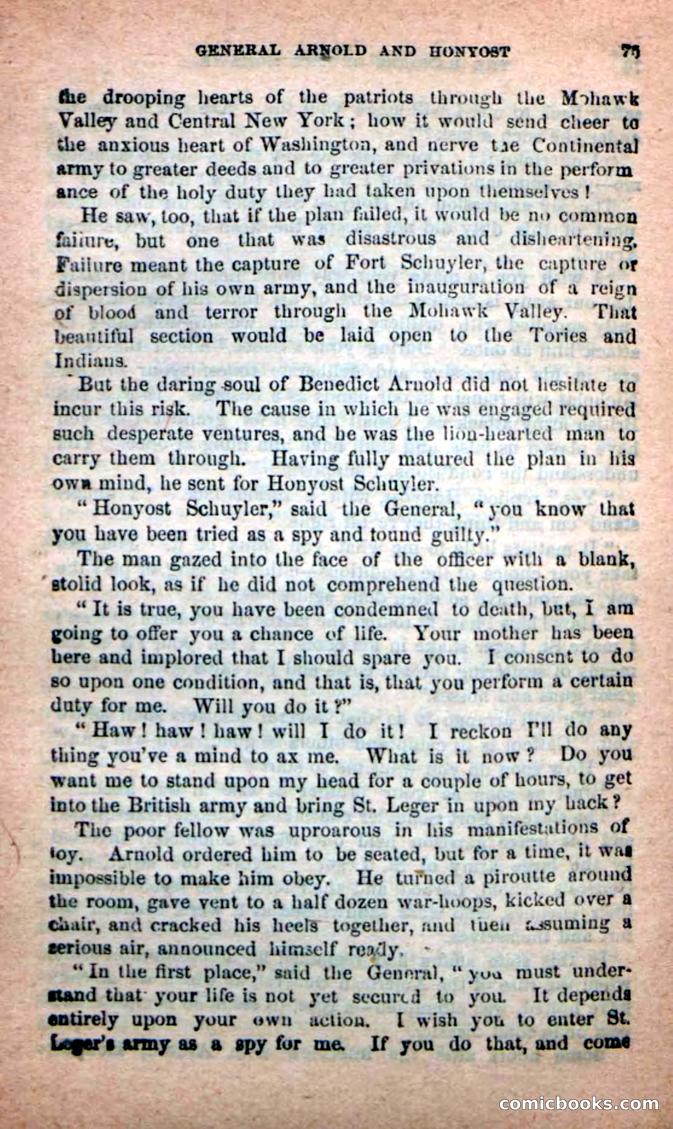 Beadle's New Dime Novels: Rangers of the Mohawk — page 75 of 108