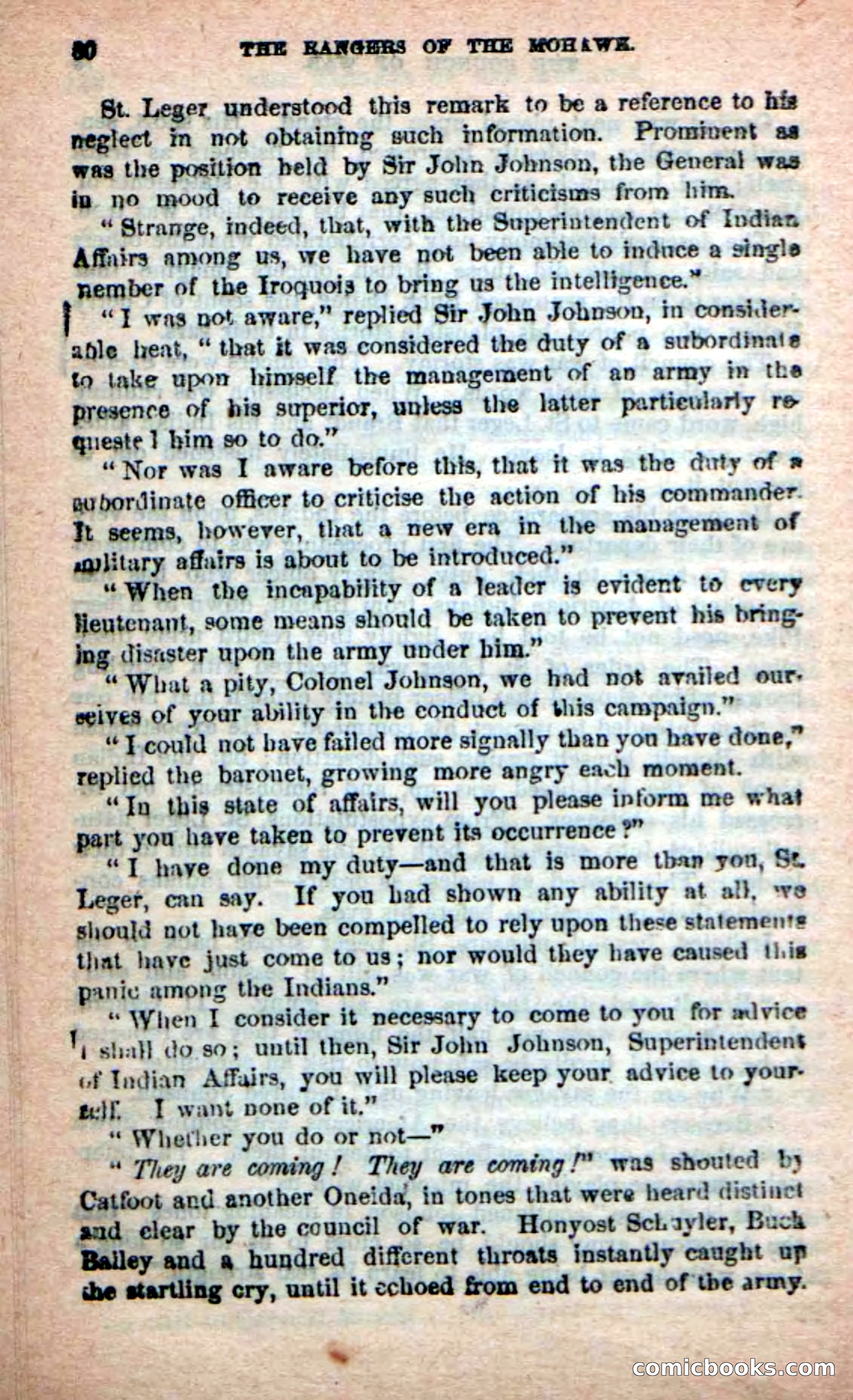 Beadle's New Dime Novels: Rangers of the Mohawk — page 80 of 108