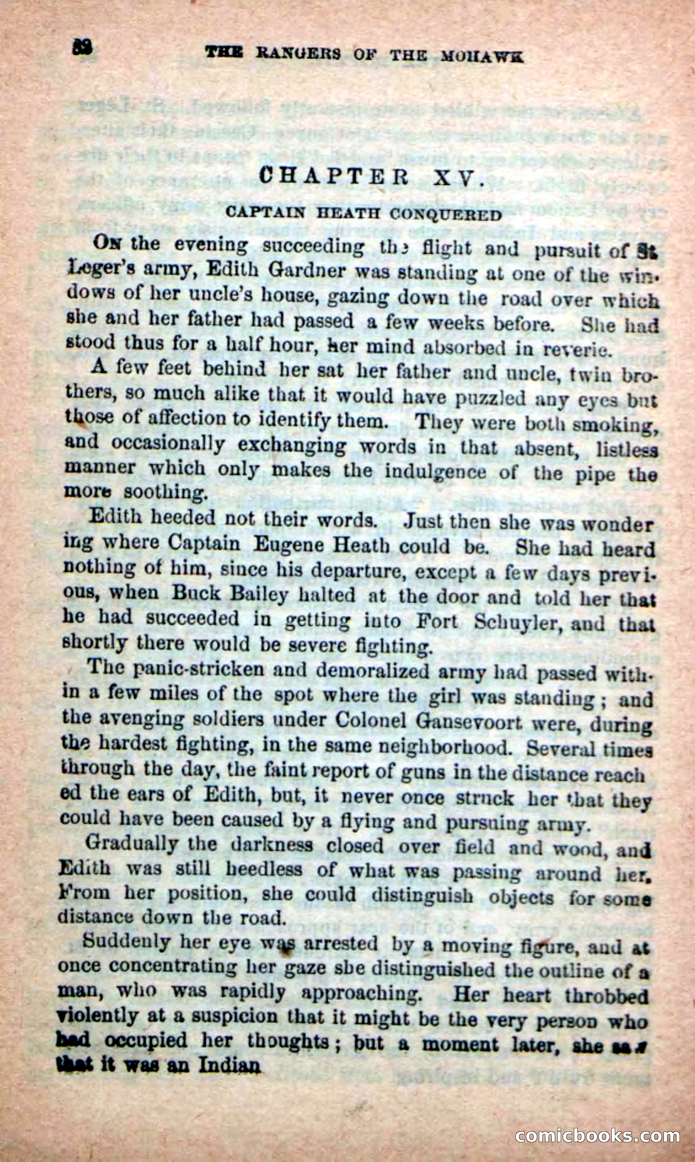 Beadle's New Dime Novels: Rangers of the Mohawk — page 82 of 108