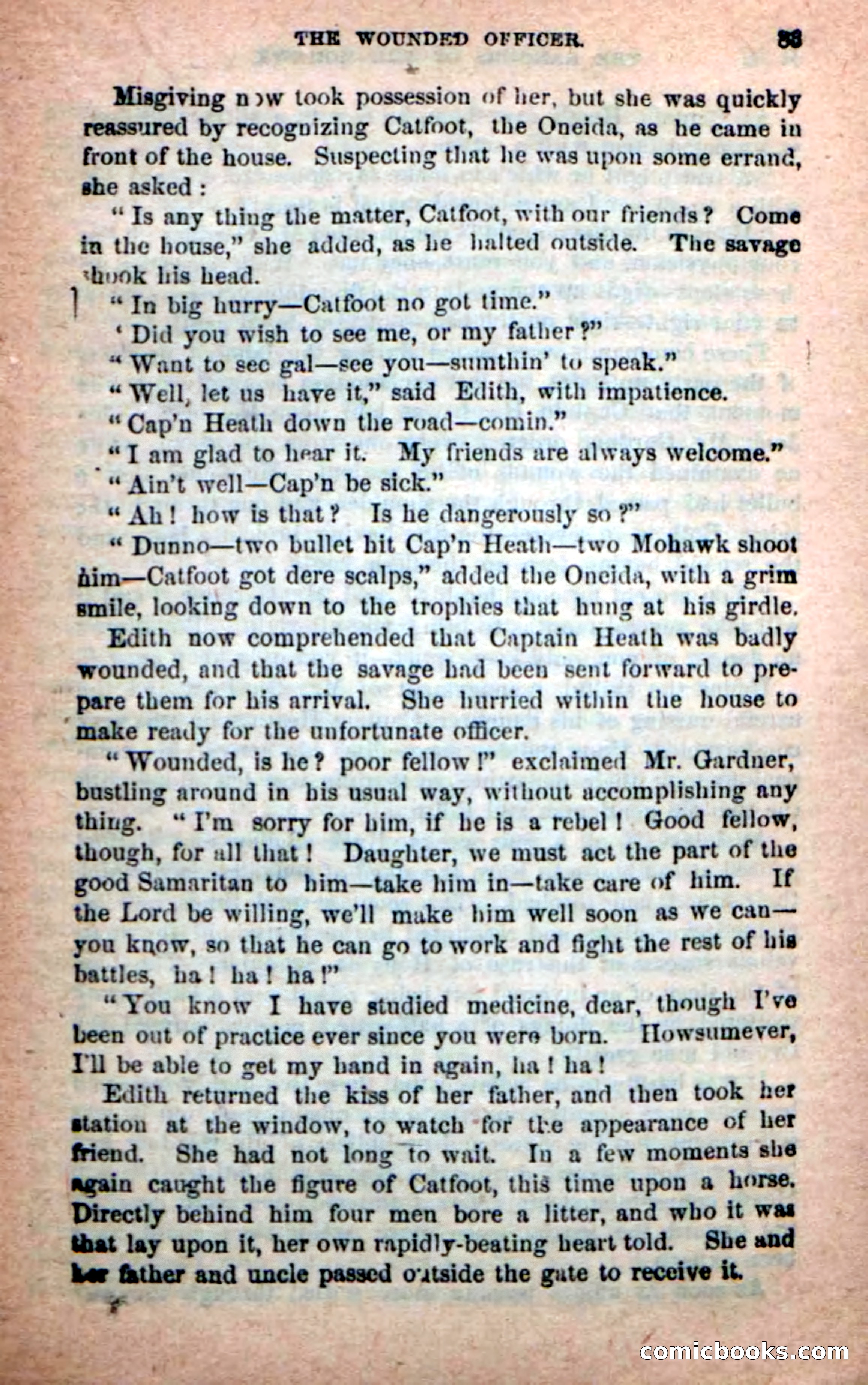 Beadle's New Dime Novels: Rangers of the Mohawk — page 83 of 108