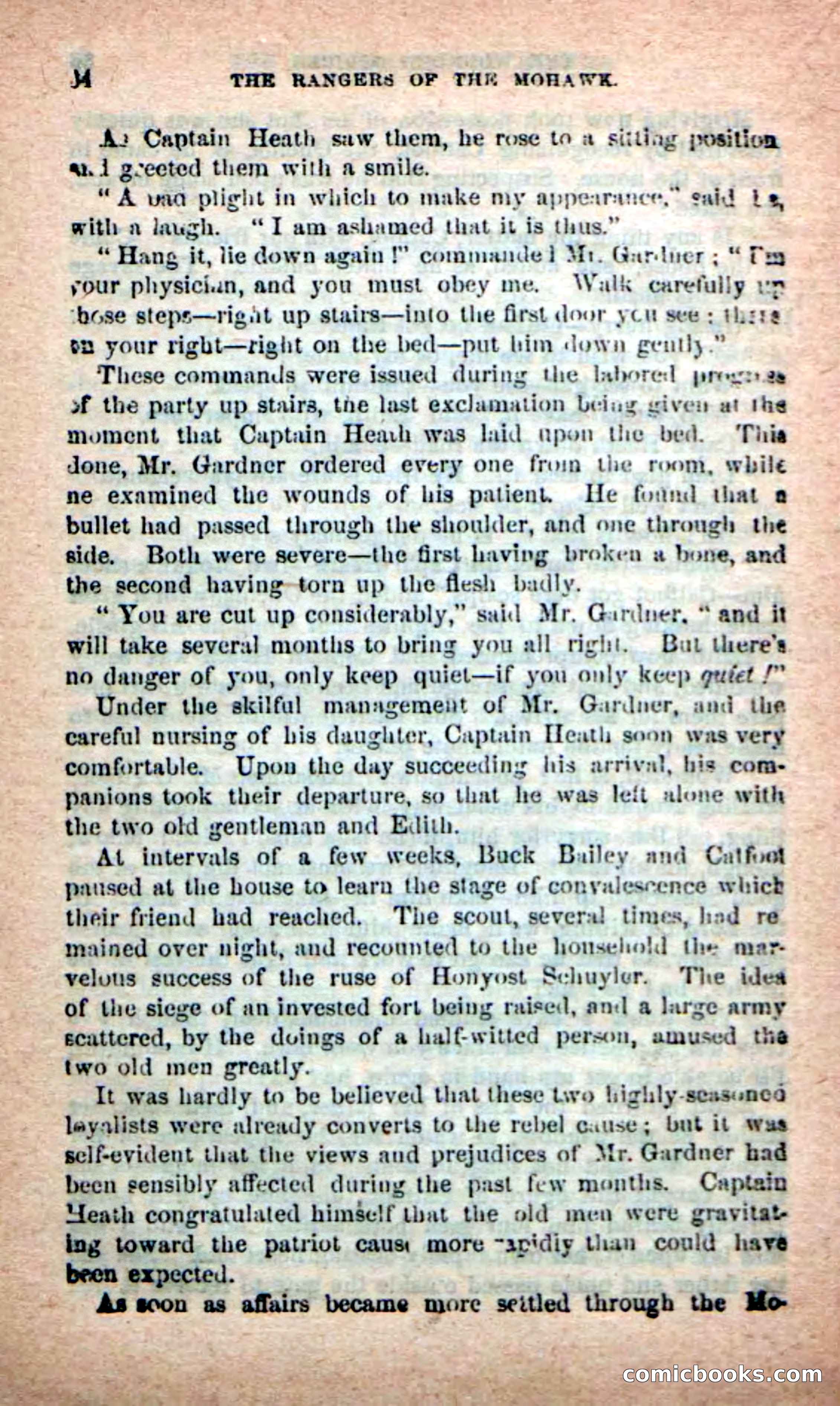 Beadle's New Dime Novels: Rangers of the Mohawk — page 84 of 108