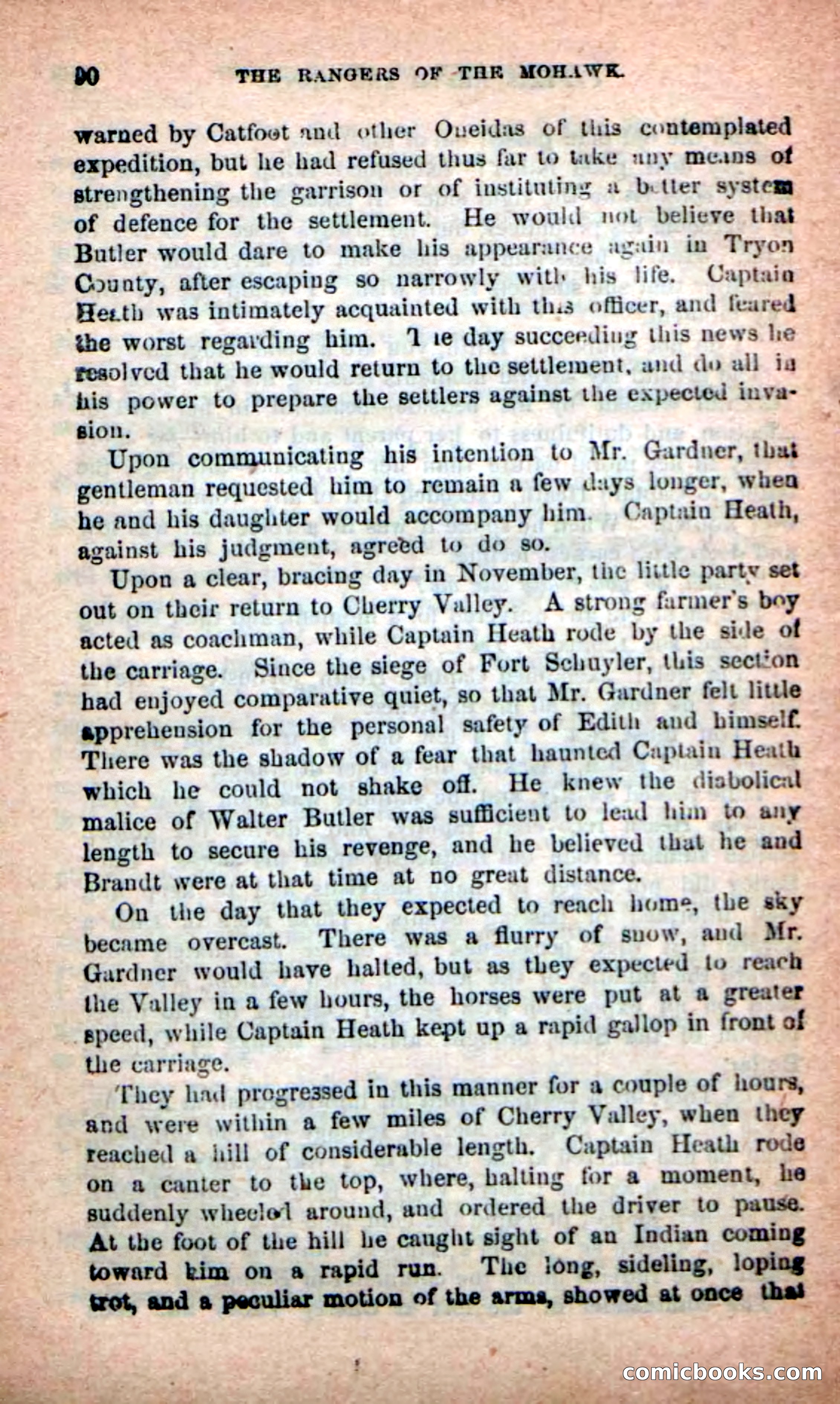 Beadle's New Dime Novels: Rangers of the Mohawk — page 90 of 108