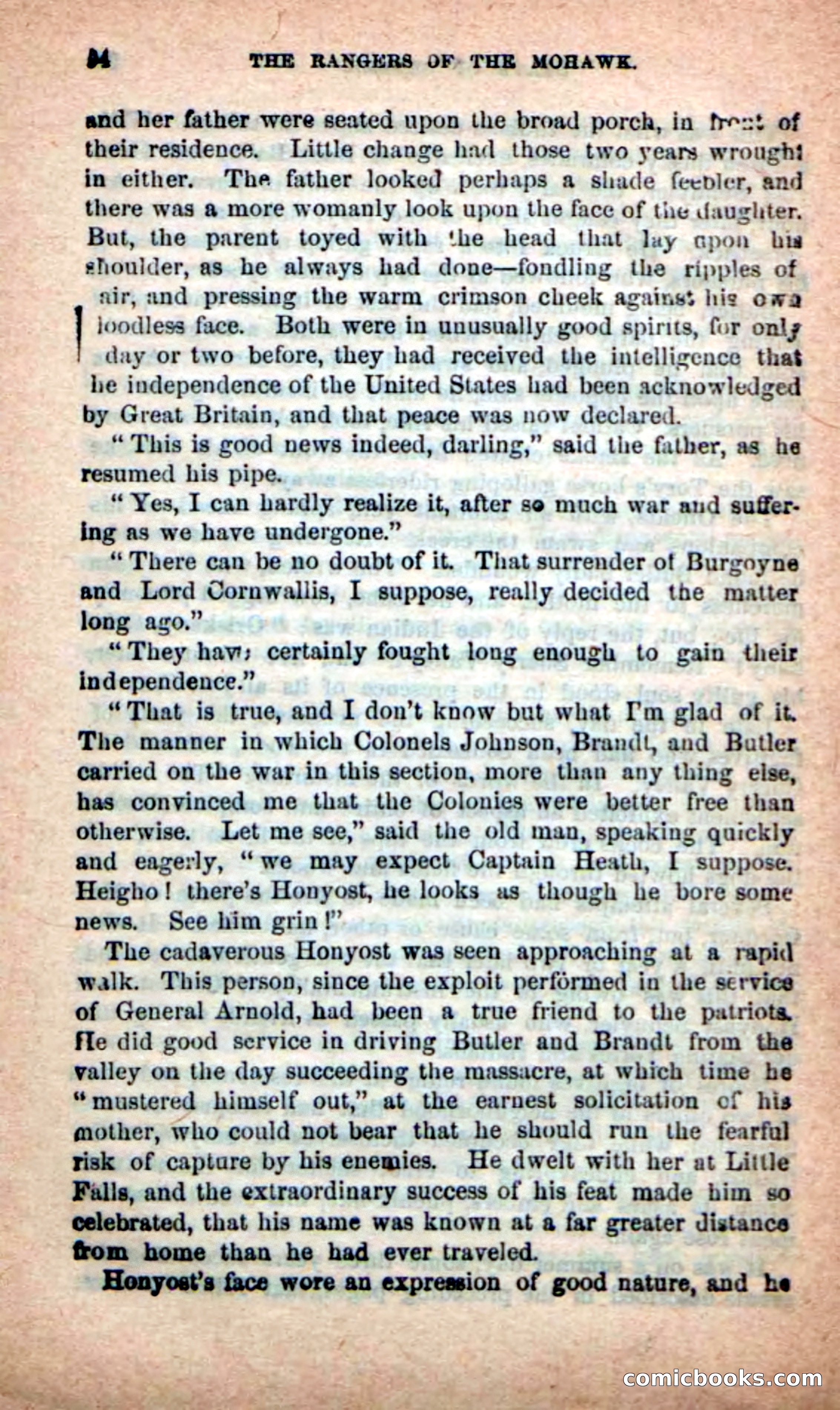 Beadle's New Dime Novels: Rangers of the Mohawk — page 94 of 108