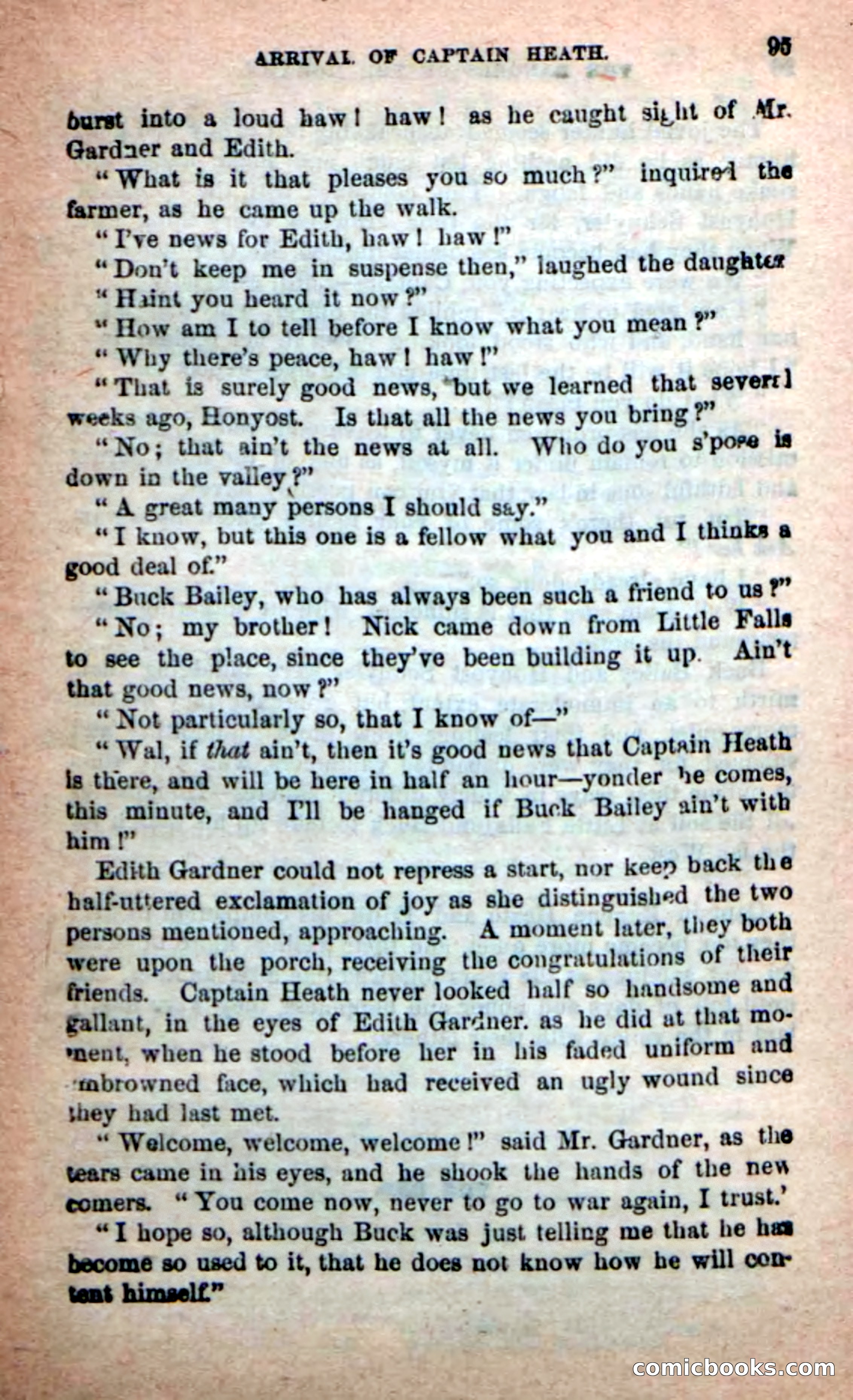 Beadle's New Dime Novels: Rangers of the Mohawk — page 95 of 108