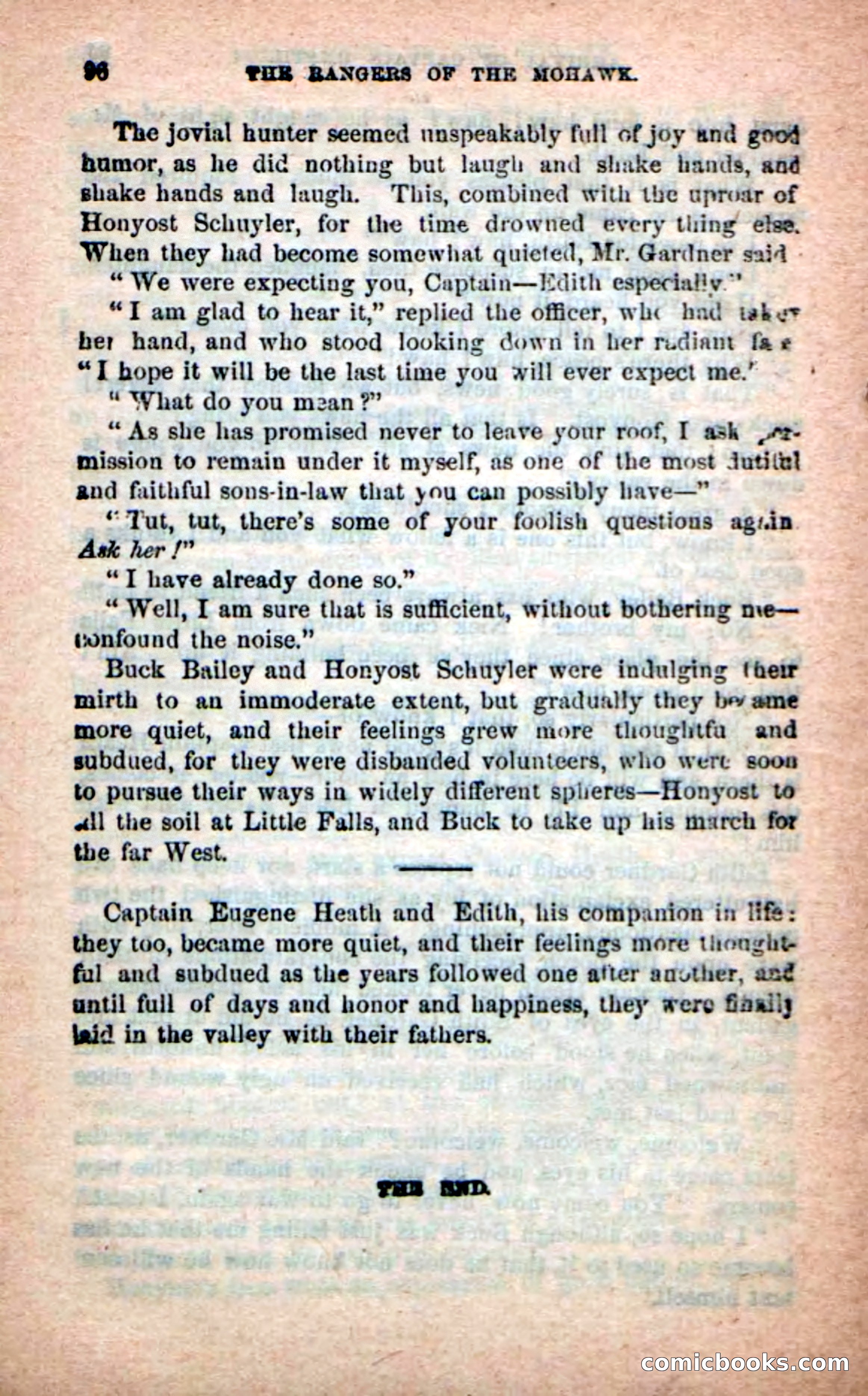 Beadle's New Dime Novels: Rangers of the Mohawk — page 96 of 108