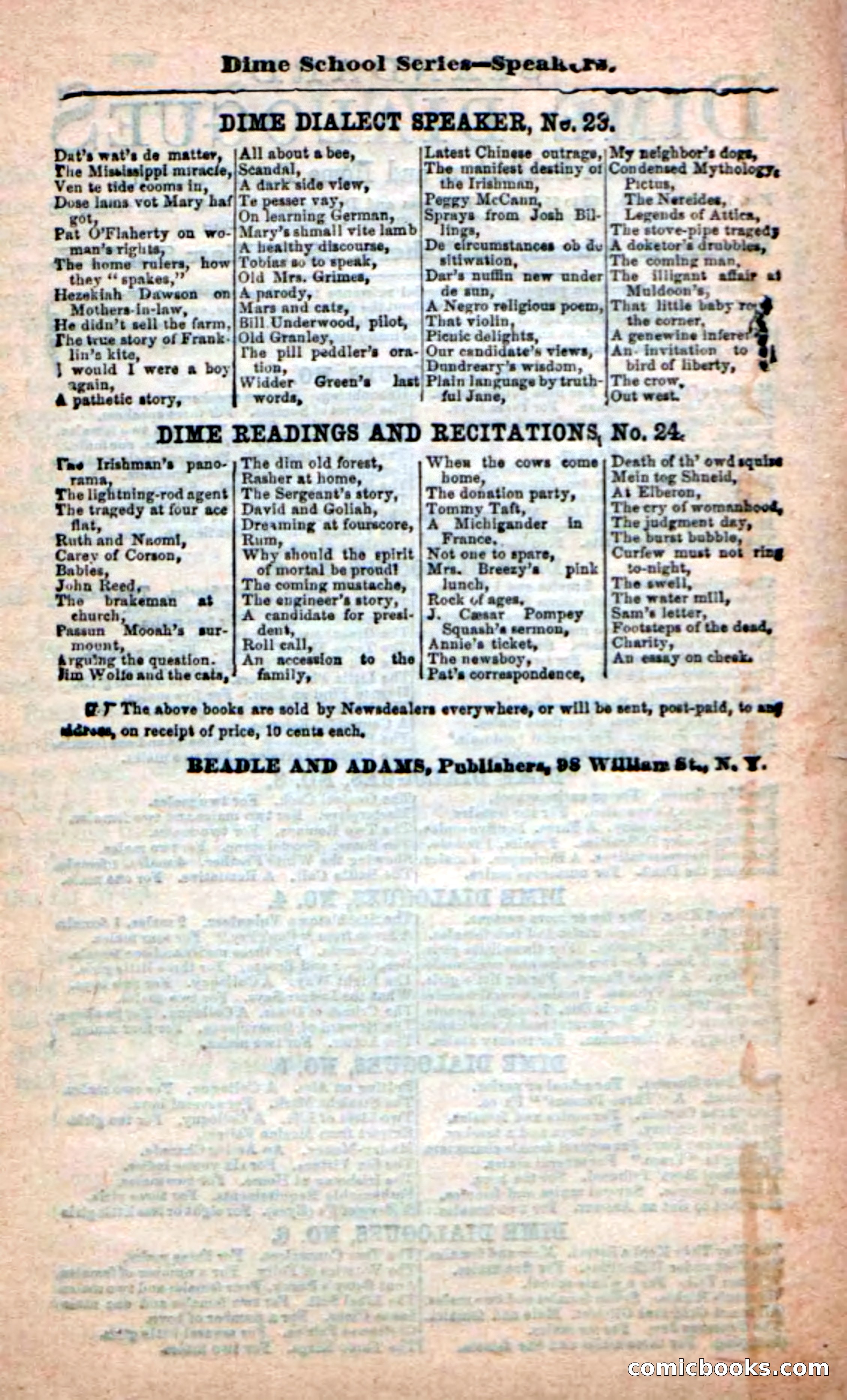 Beadle's New Dime Novels: Rangers of the Mohawk — page 98 of 108