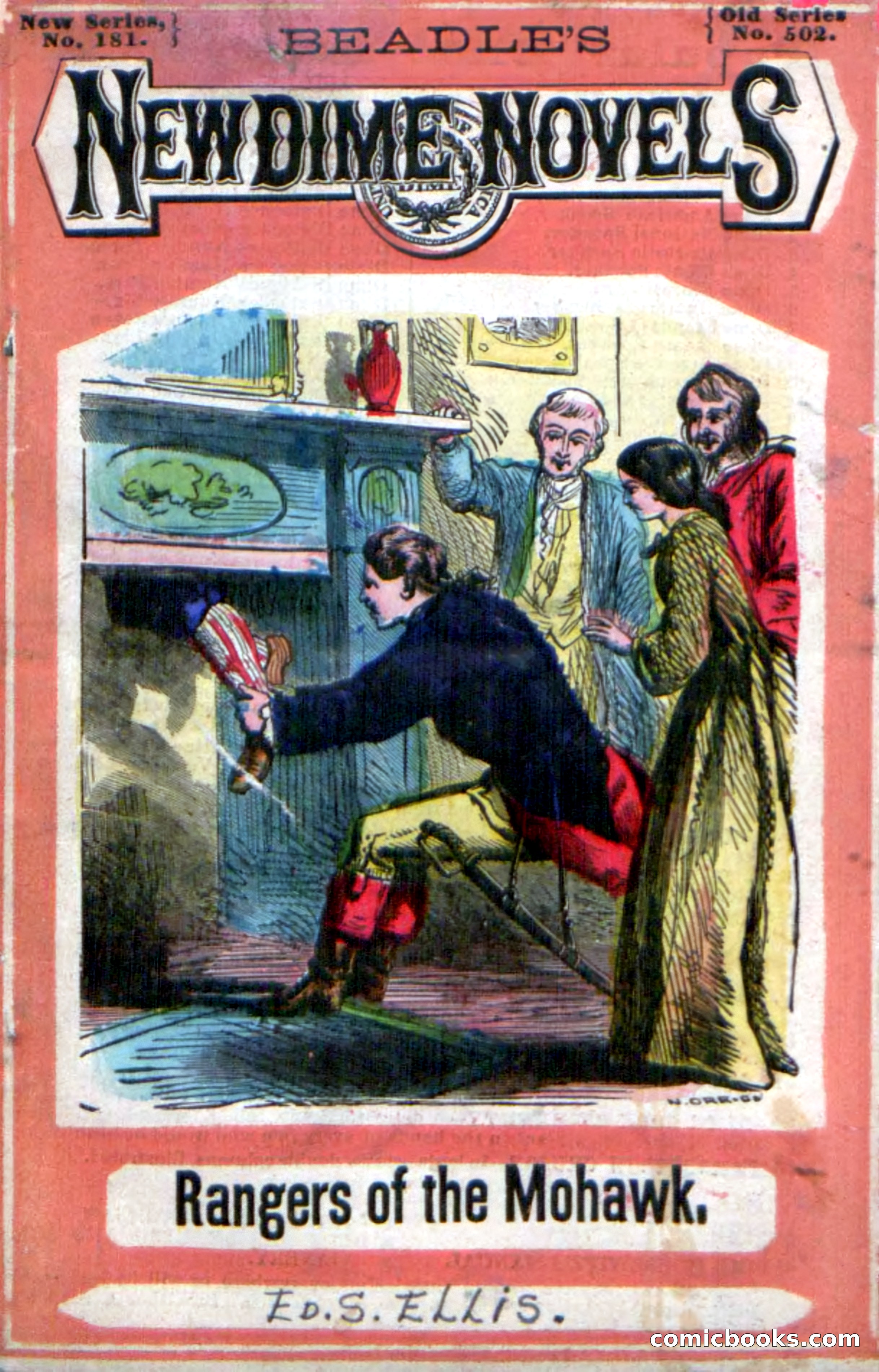 Beadle's New Dime Novels: Rangers of the Mohawk — page 101 of 108