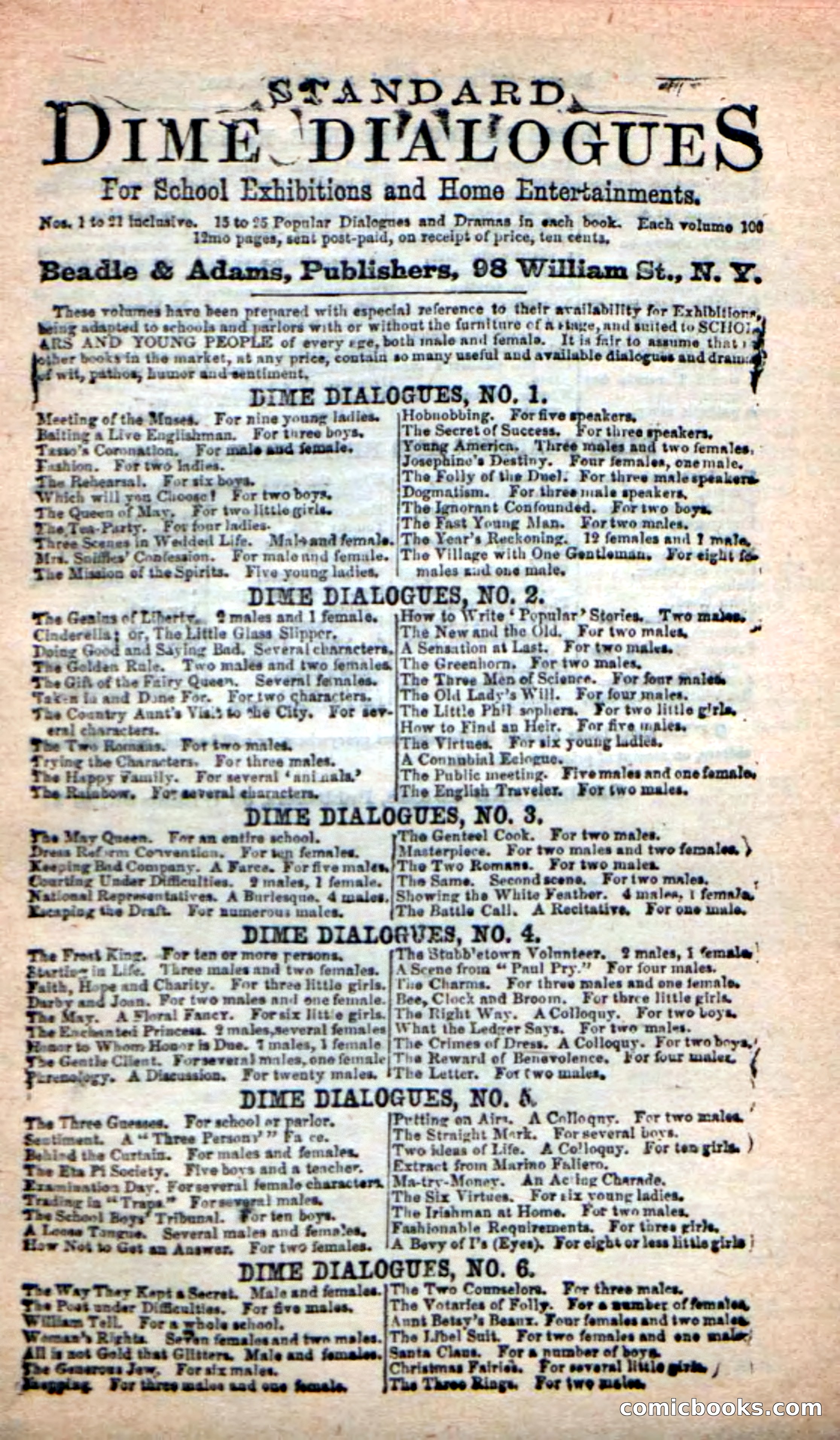 Beadle's New Dime Novels: Rangers of the Mohawk — page 105 of 108