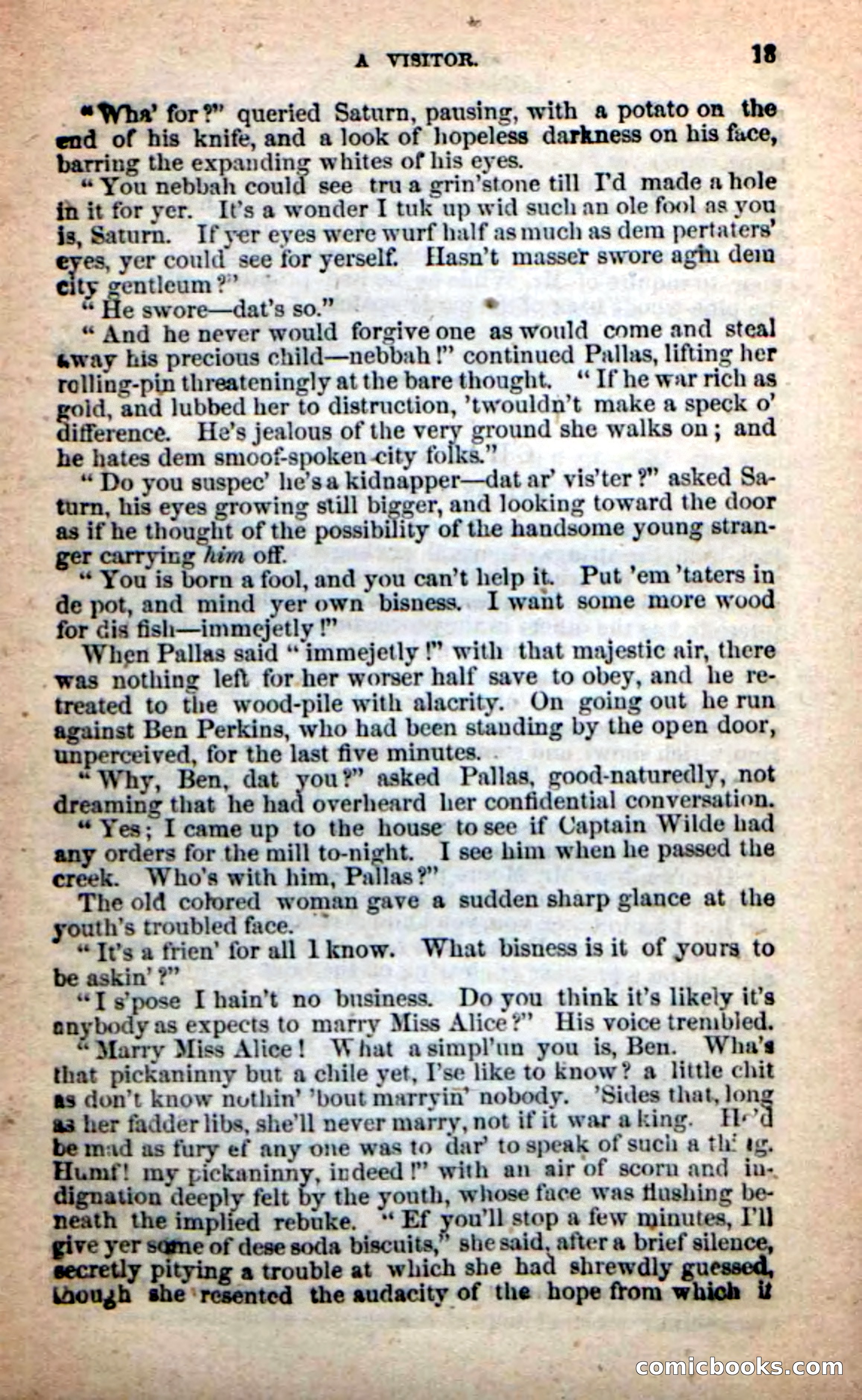 Beadle's New Dime Novels: Alice Wilde — page 9 of 100
