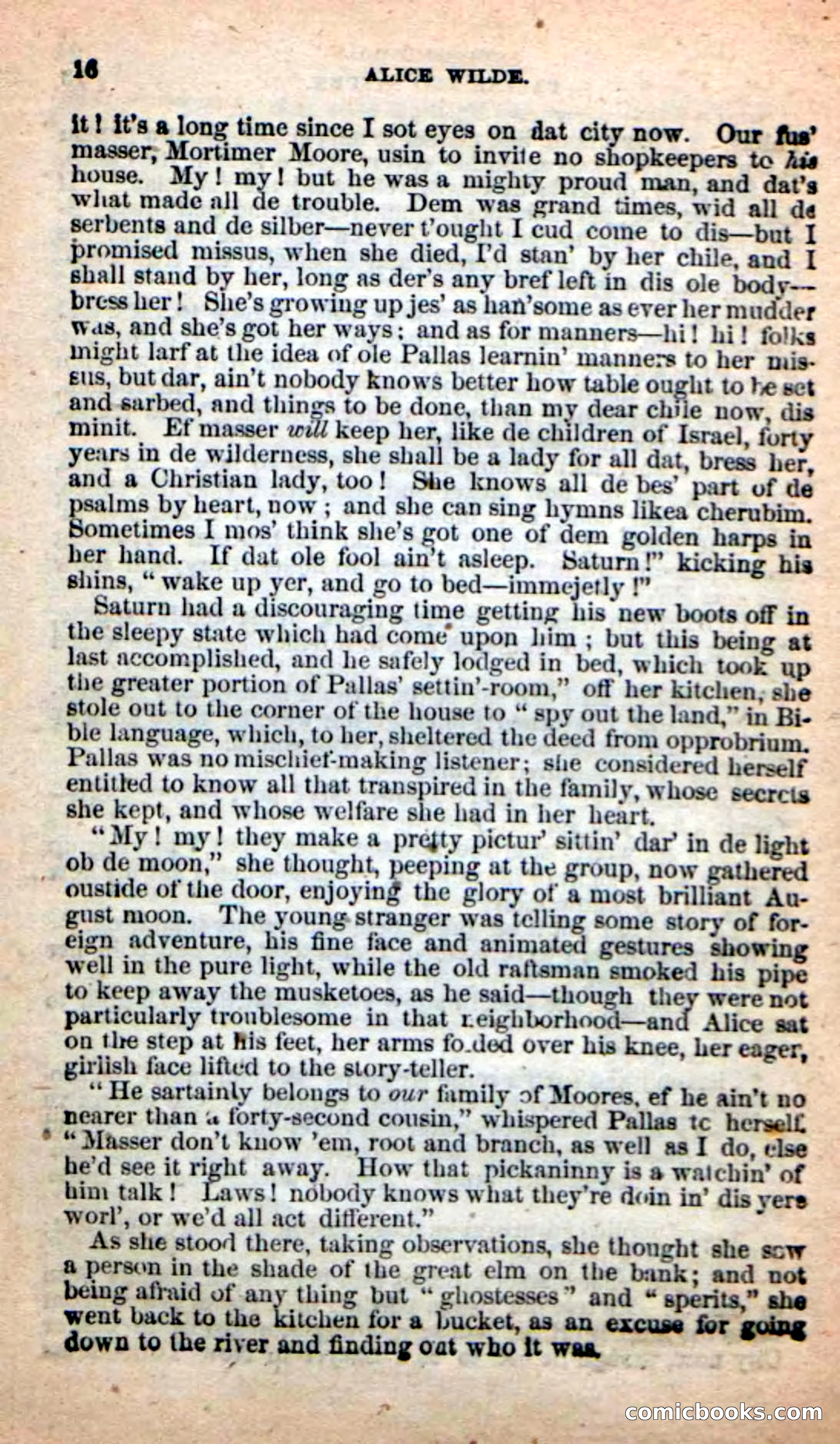Beadle's New Dime Novels: Alice Wilde — page 12 of 100