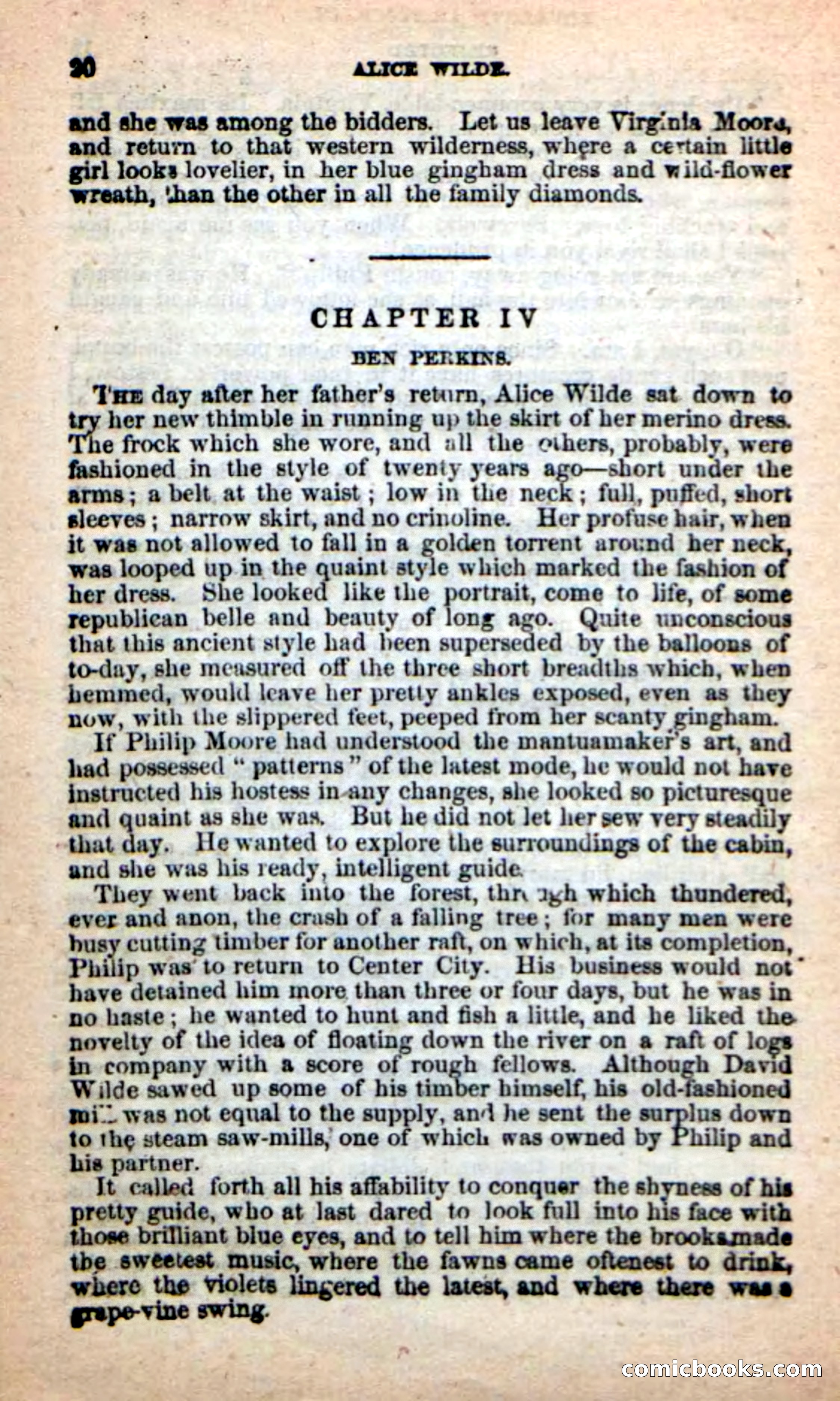 Beadle's New Dime Novels: Alice Wilde — page 16 of 100