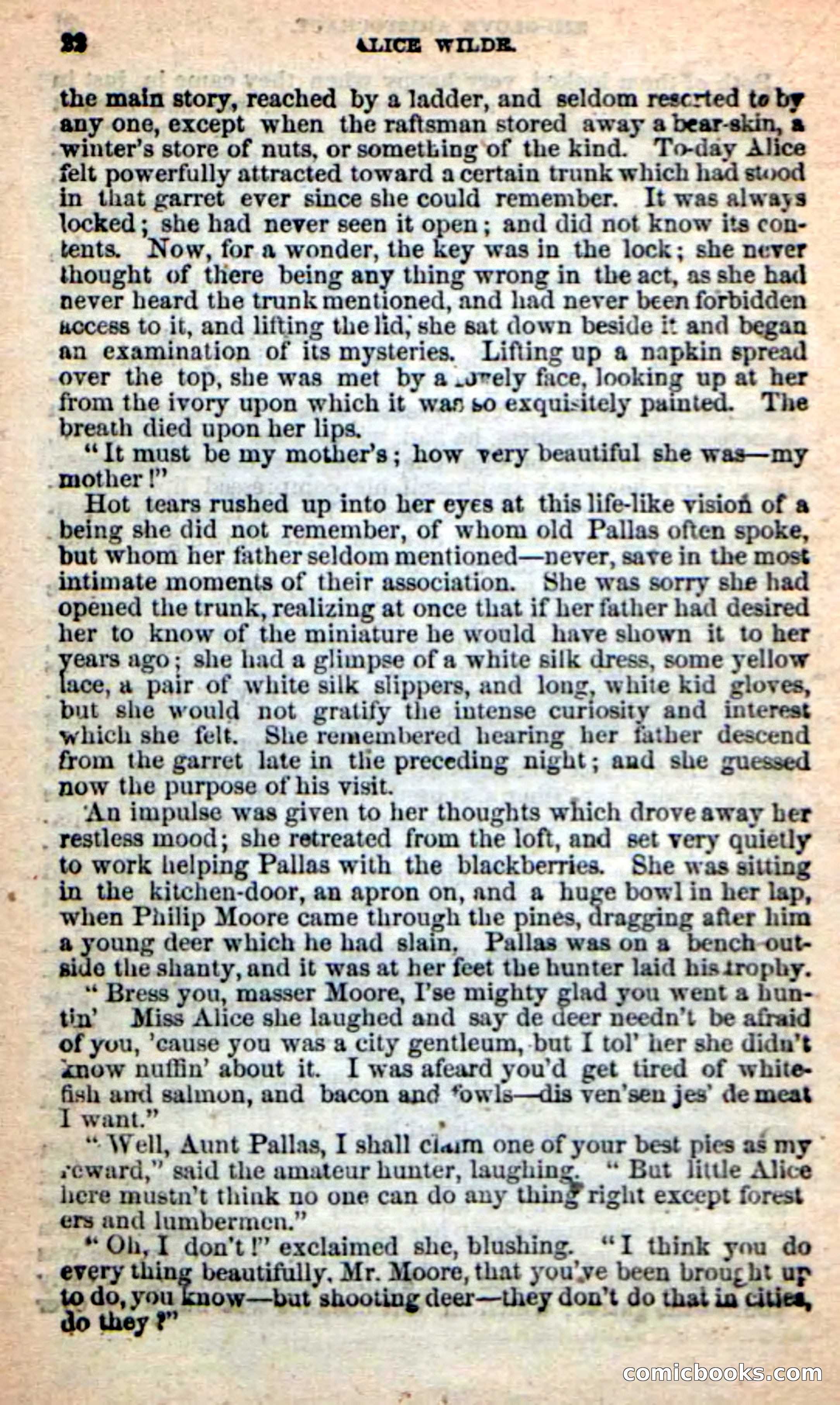 Beadle's New Dime Novels: Alice Wilde — page 18 of 100
