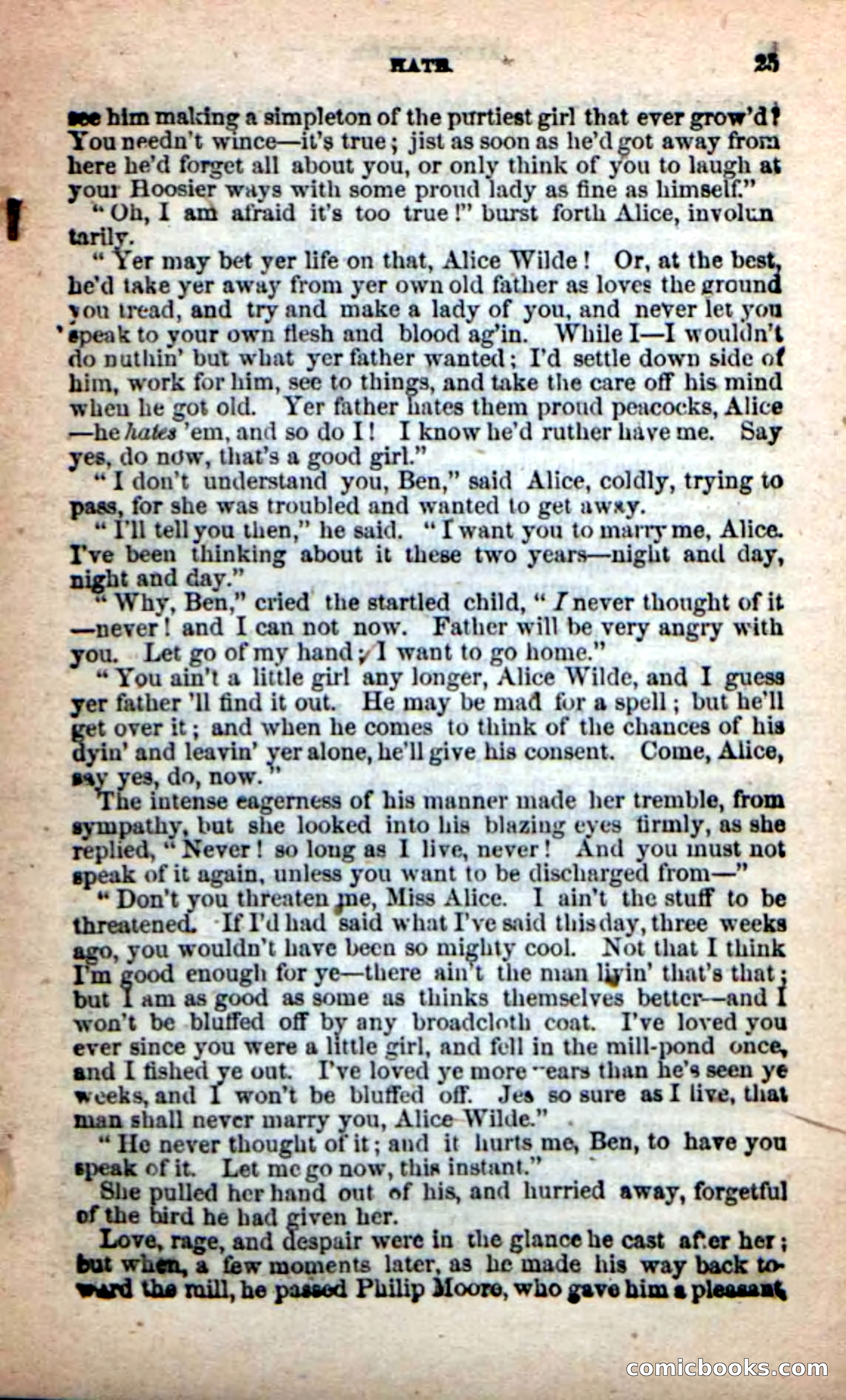 Beadle's New Dime Novels: Alice Wilde — page 21 of 100