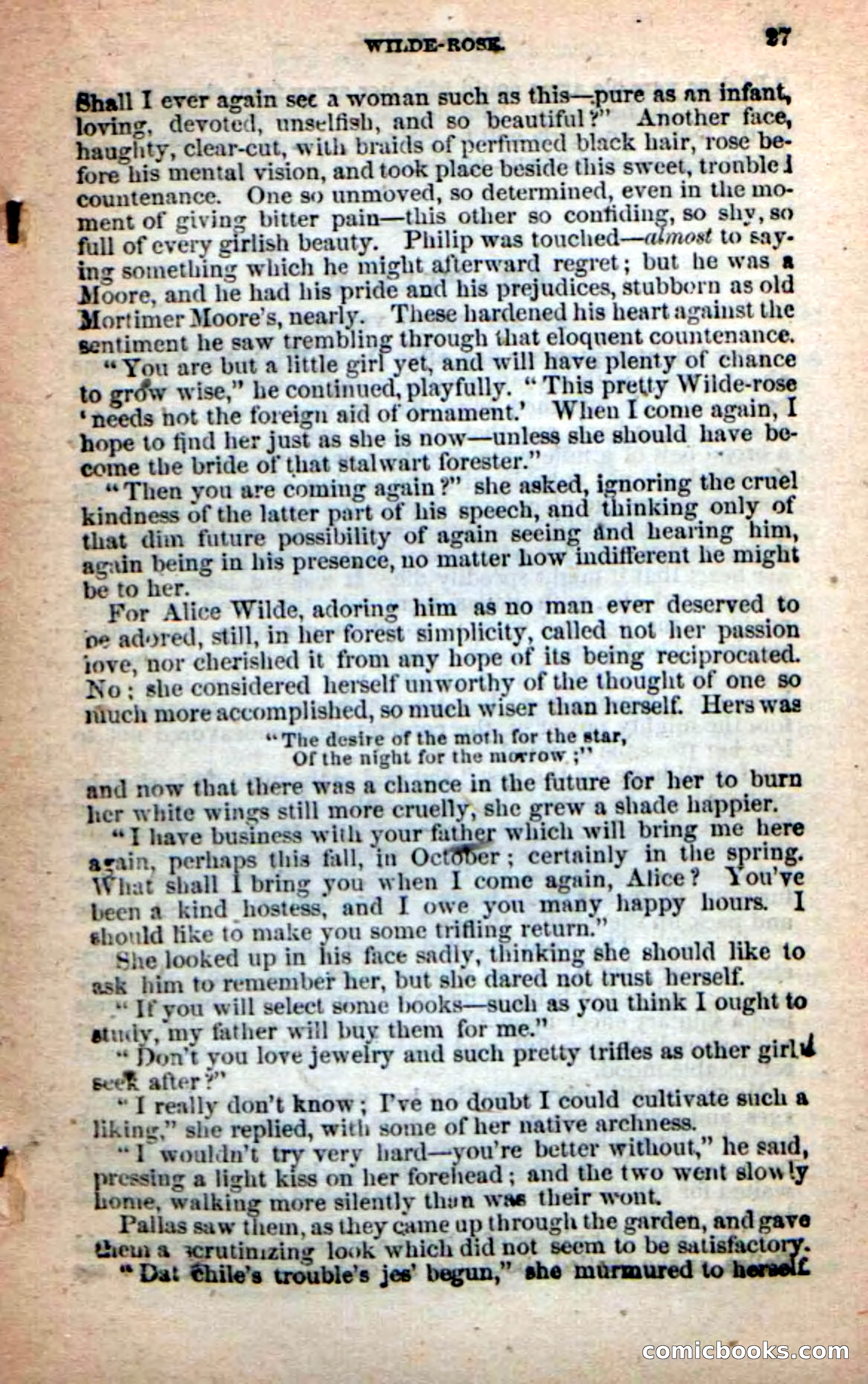 Beadle's New Dime Novels: Alice Wilde — page 23 of 100