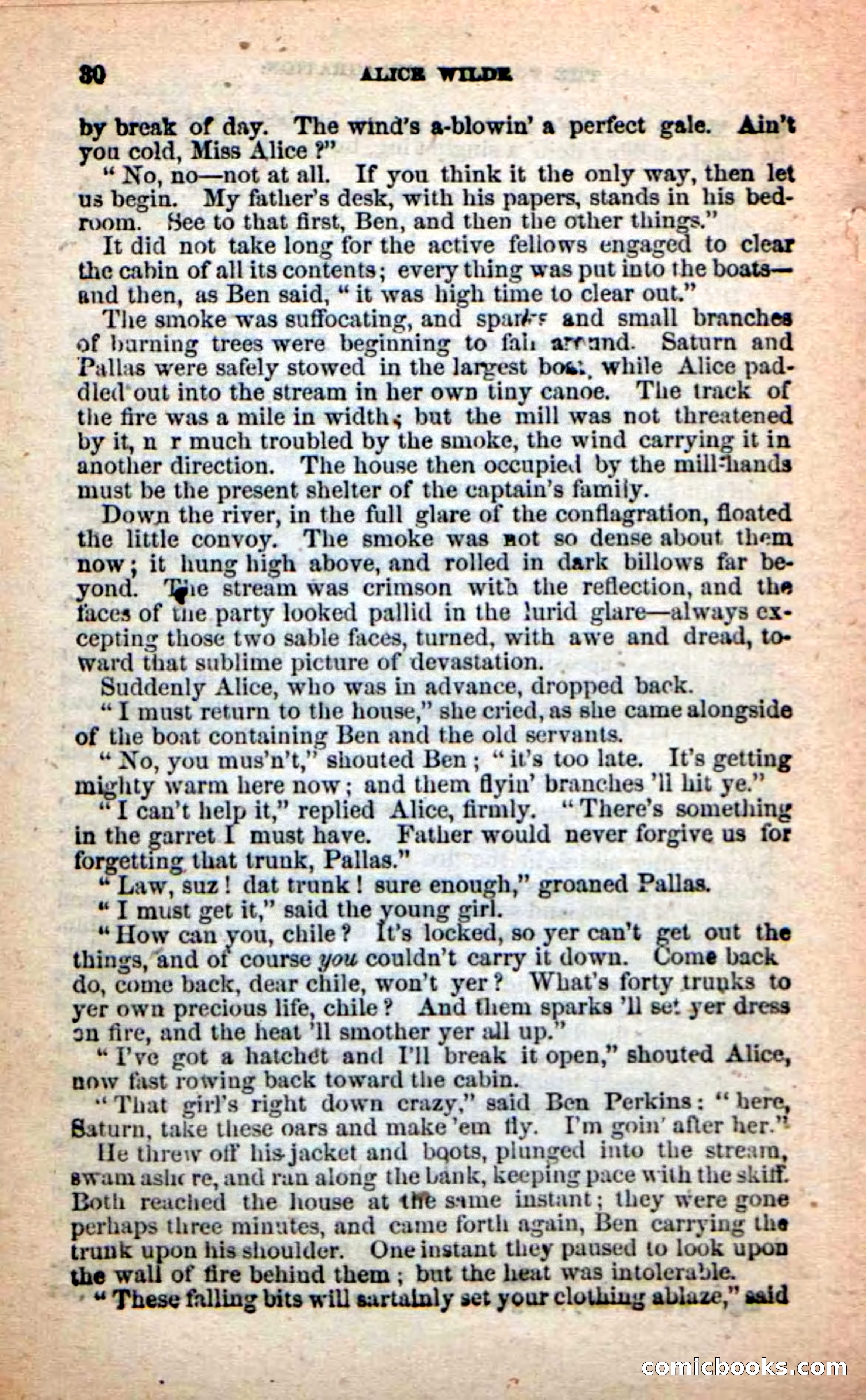 Beadle's New Dime Novels: Alice Wilde — page 26 of 100
